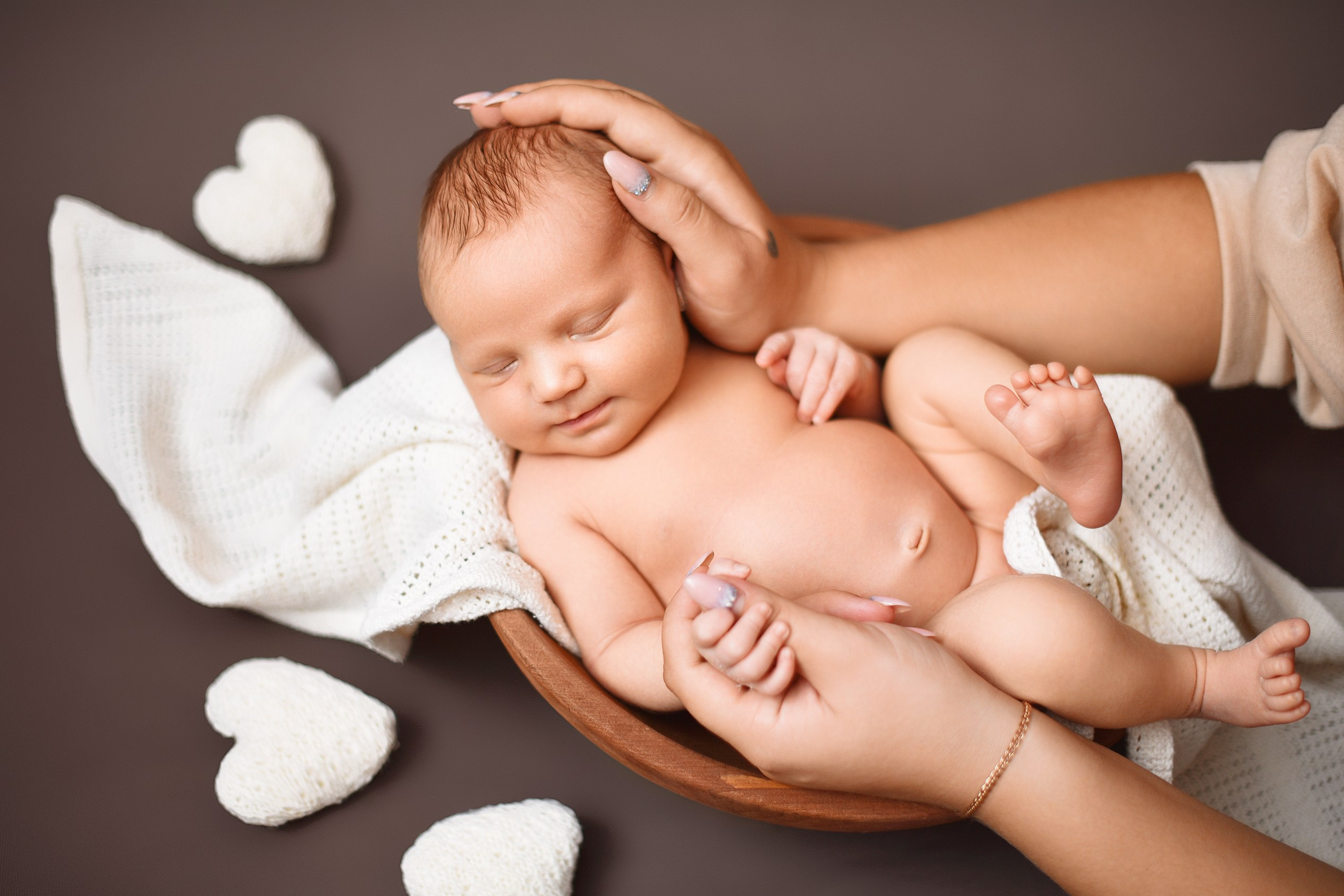 Савелий 12 дней. Фотограф беременности и новорожденных малышей Анастасия Никитина