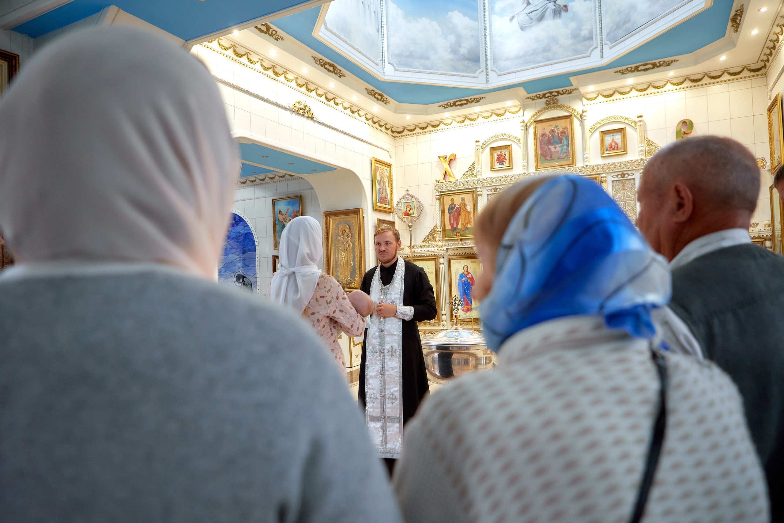 Таинство крещения. Дарья Белякова. Свадебный, детский и семейный фотограф в городе Бийск