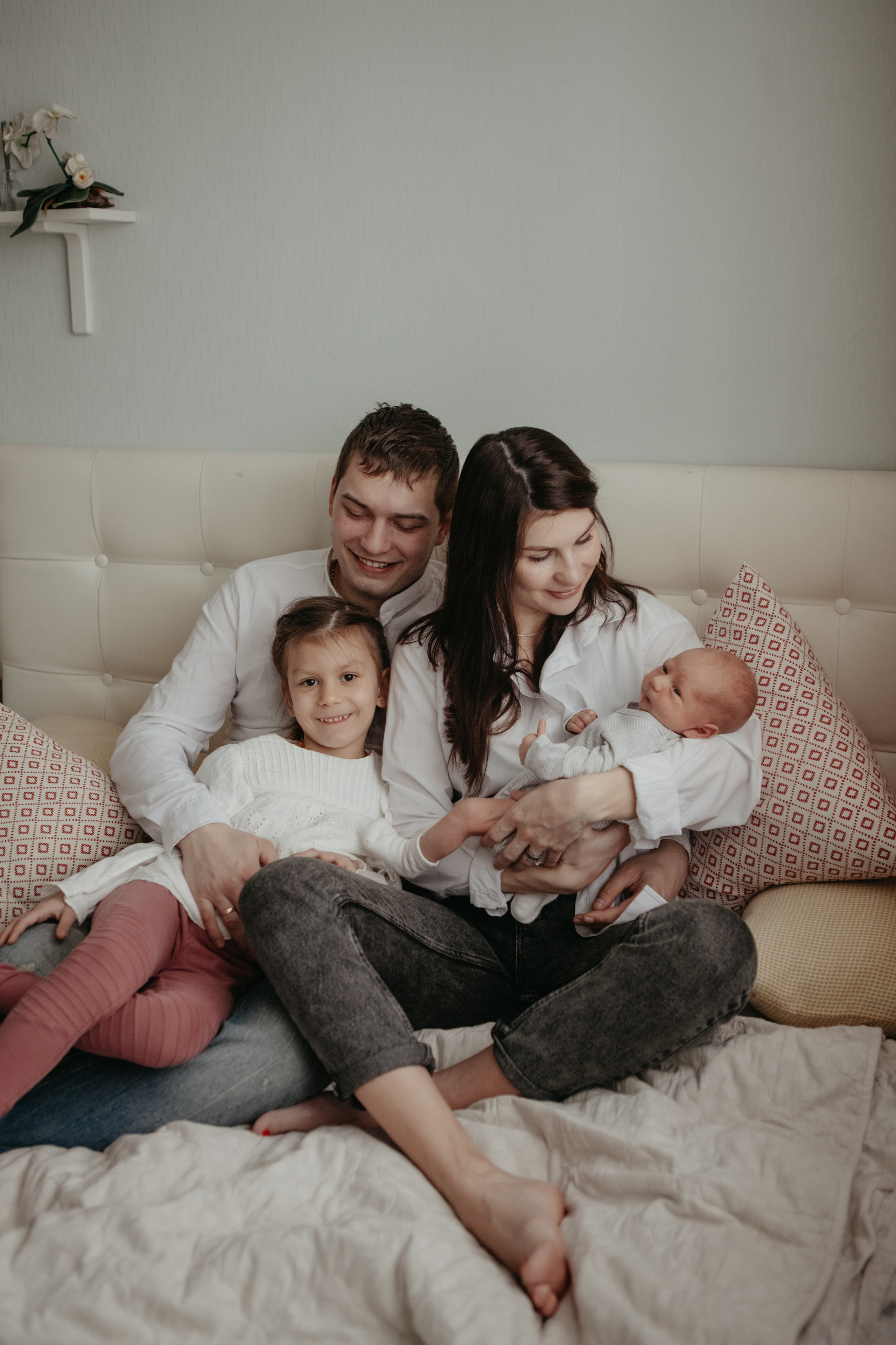 Саша Настя София и Паша. Семейный фотограф Москва