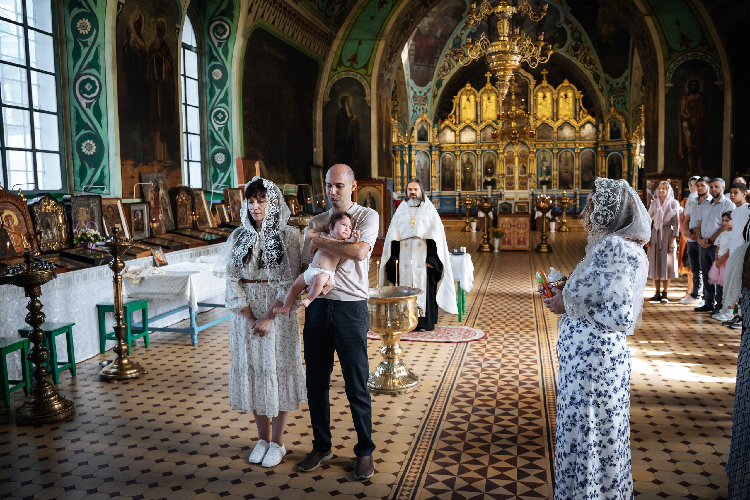 Крещение Агаты. Главная