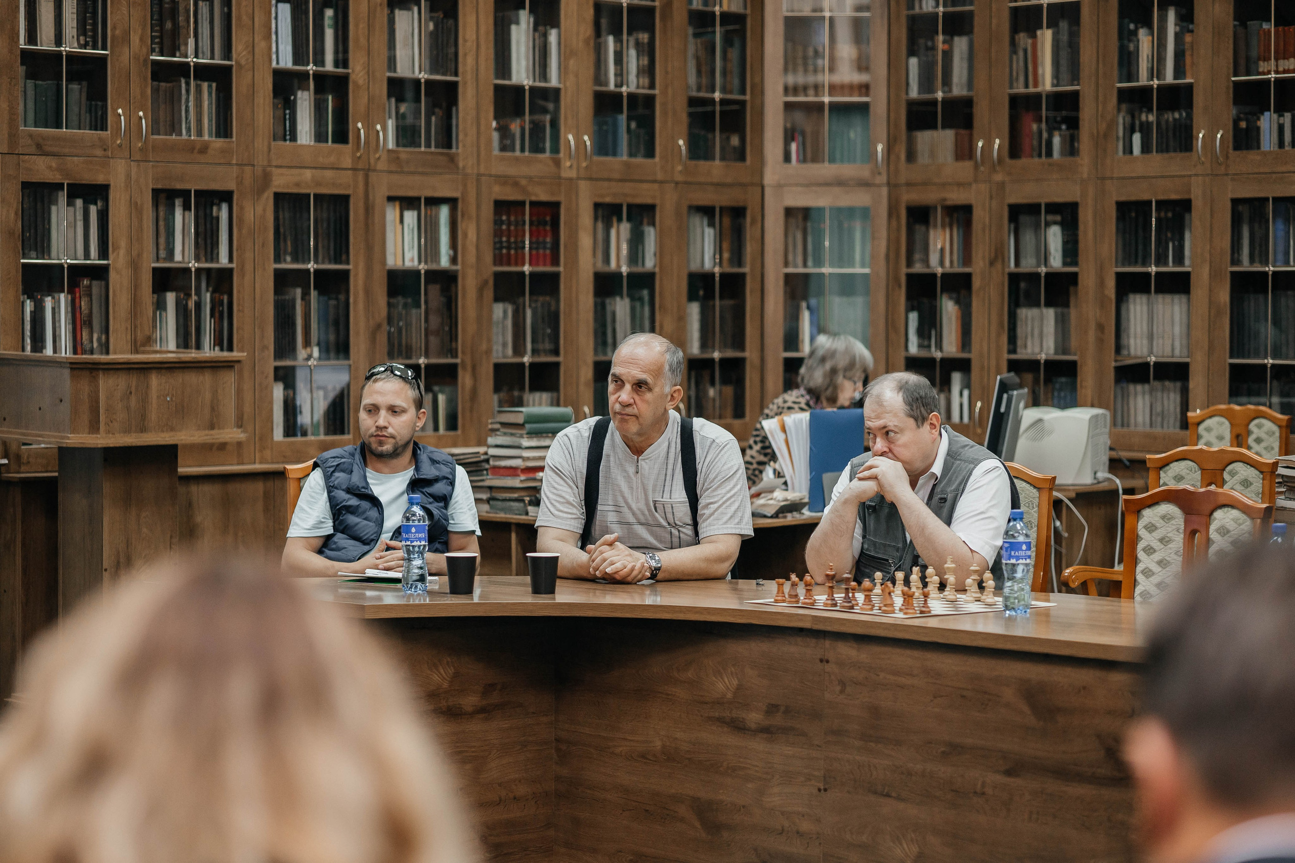 Награждение шахматной федерации