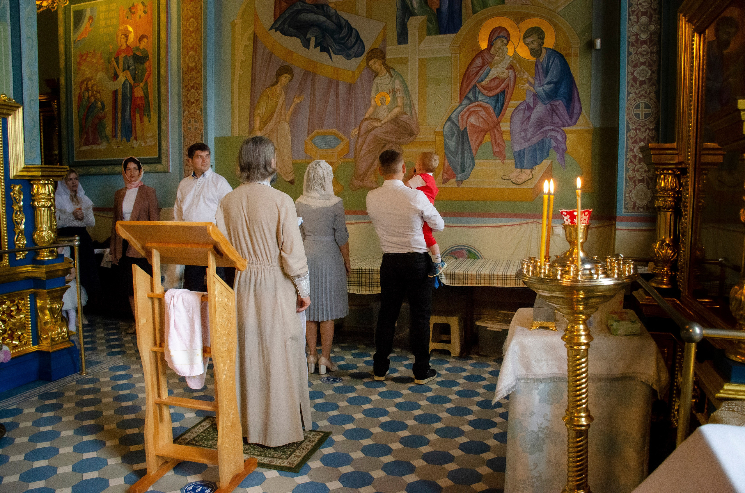 Таинство Крещения. Школьная фотостудия «Like Moment» в Строгино