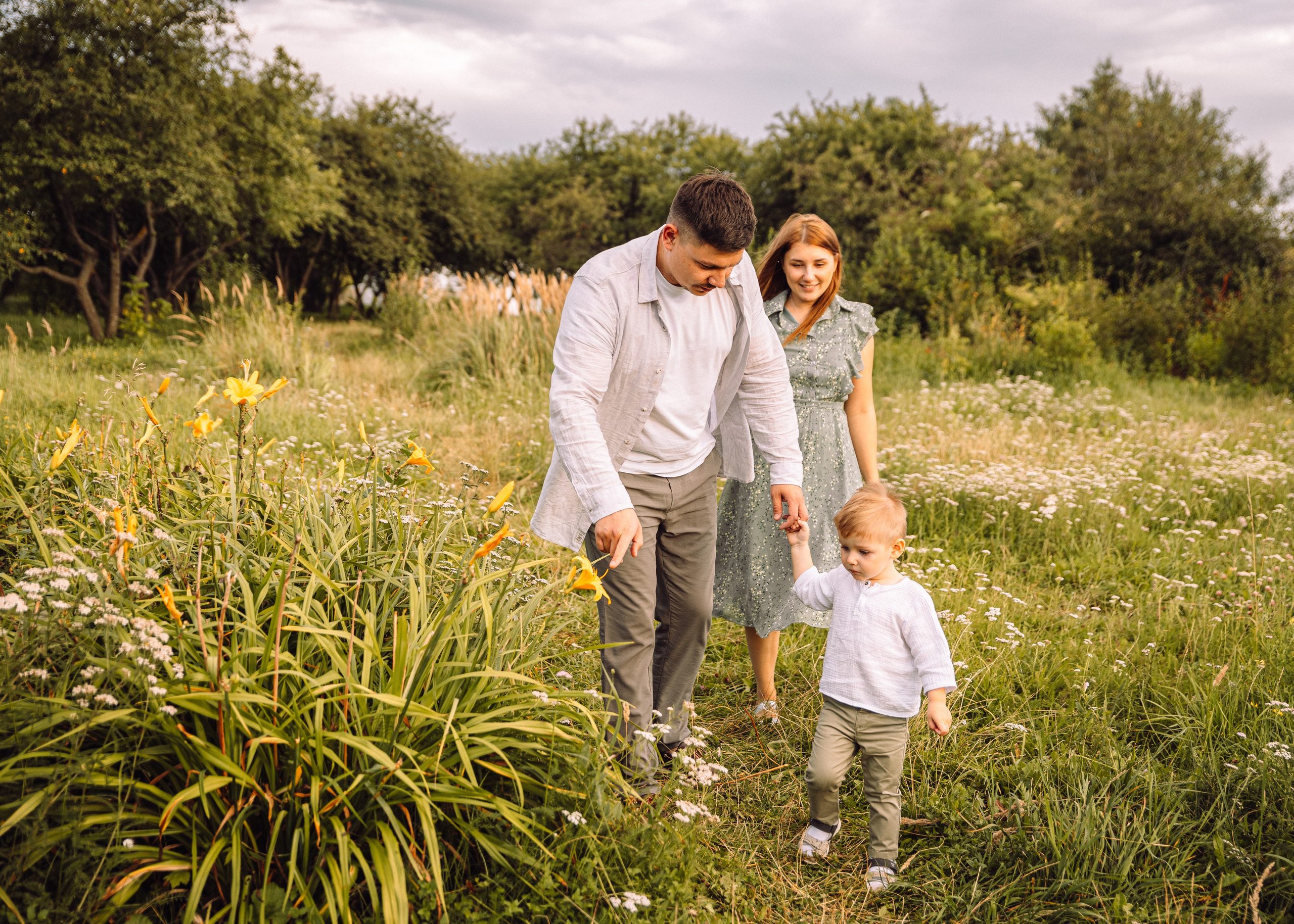 Полина, Николай и Андрюша. Семейный фотограф В Москве Александра Дейкун