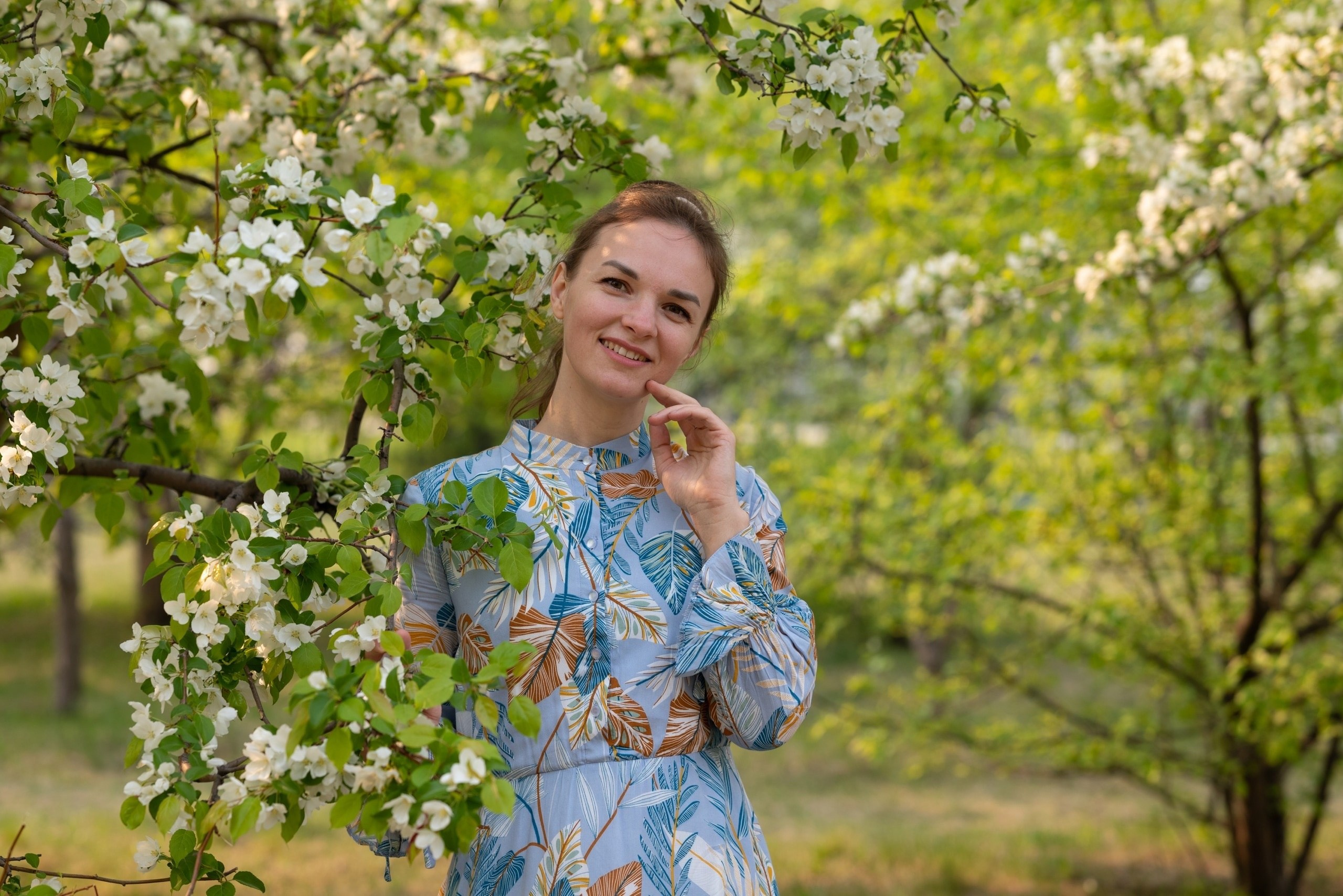 Фотосессия в цветении. Фотограф в Тюмени Голышева Елена