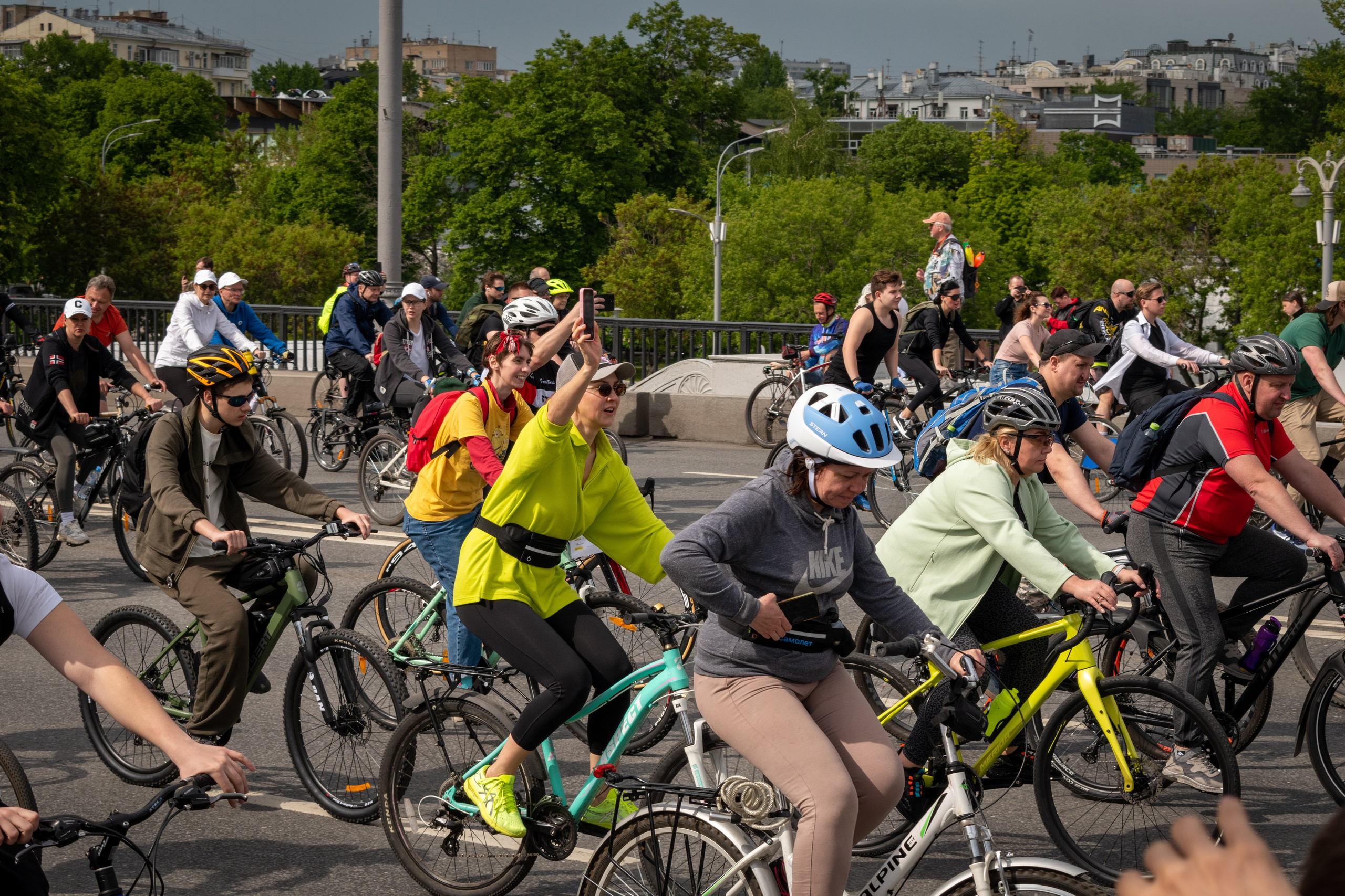 Московский Велофестиваль (Весна 2025). Репортажный фотограф Сыбер Мартти