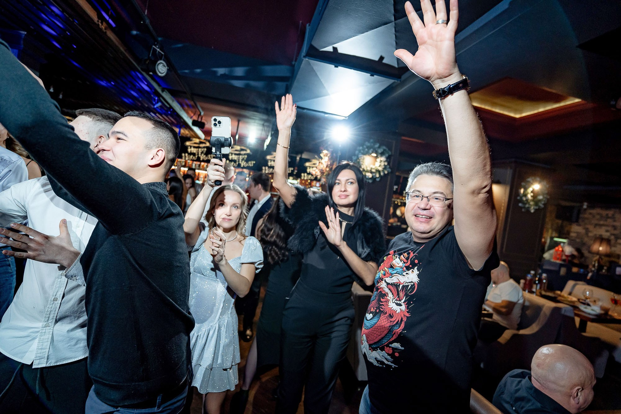 Новый год 2024 в Peoples. Сергей Кошкин. Репортажная и ивент-фотография в Сургуте