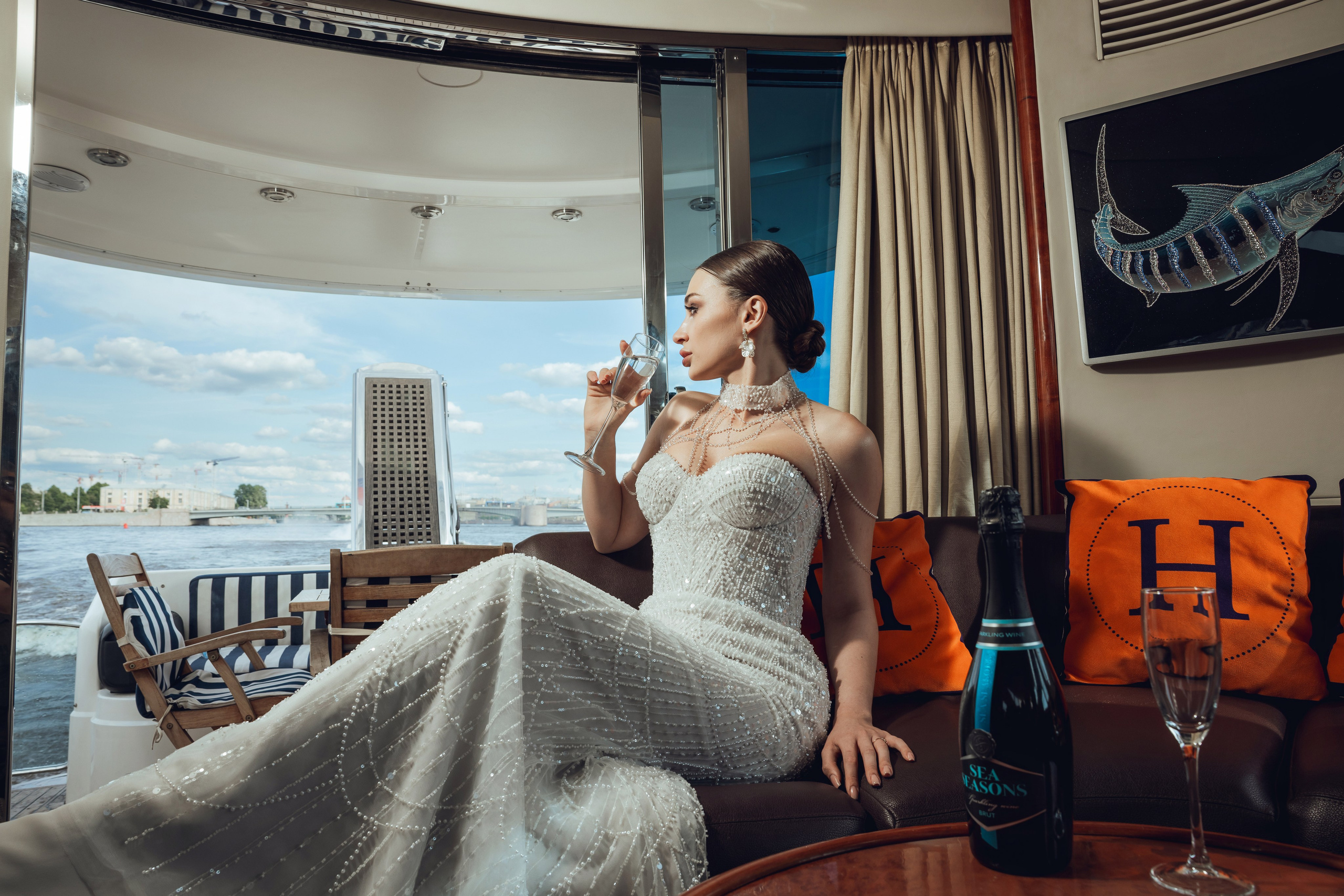 Фотосессия на яхте. Фотограф в Санкт-Петербурге Константин Бриль