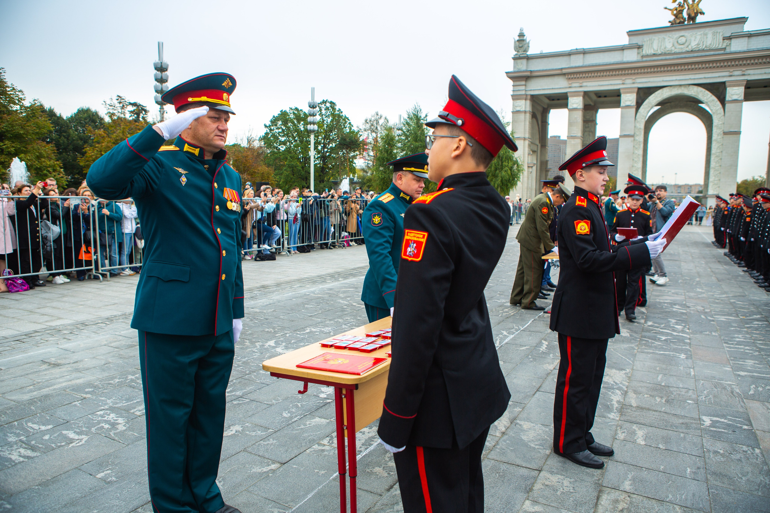 Кадеты. Присяга. ВДНХ-2024. Ирина Загоскина — портретные фотосессии в Москве
