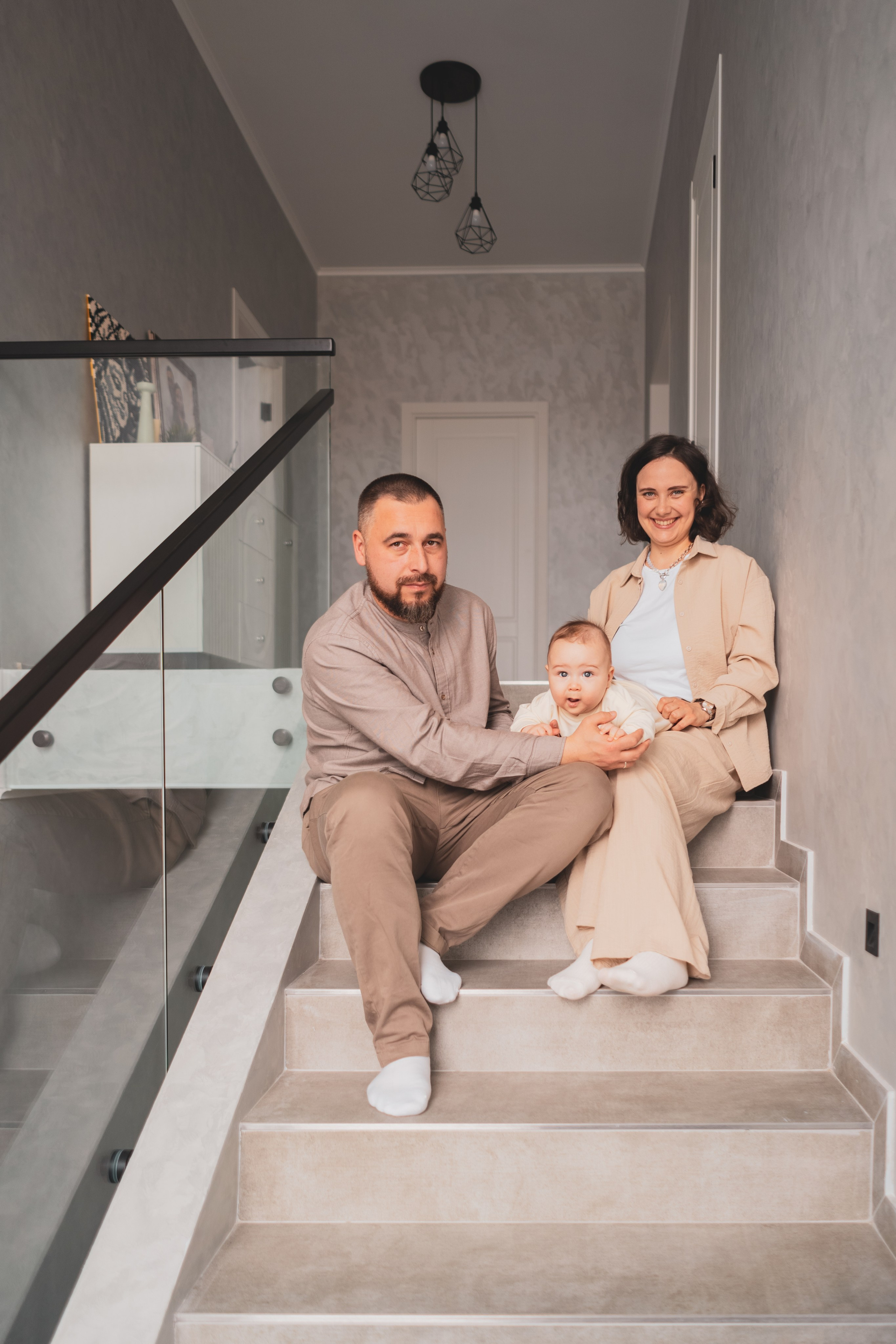 Мансур с родителями, Щелково, домашняя съемка. Наталья Дукалова фотограф Щелково Королев Пушкино Москва Балашиха