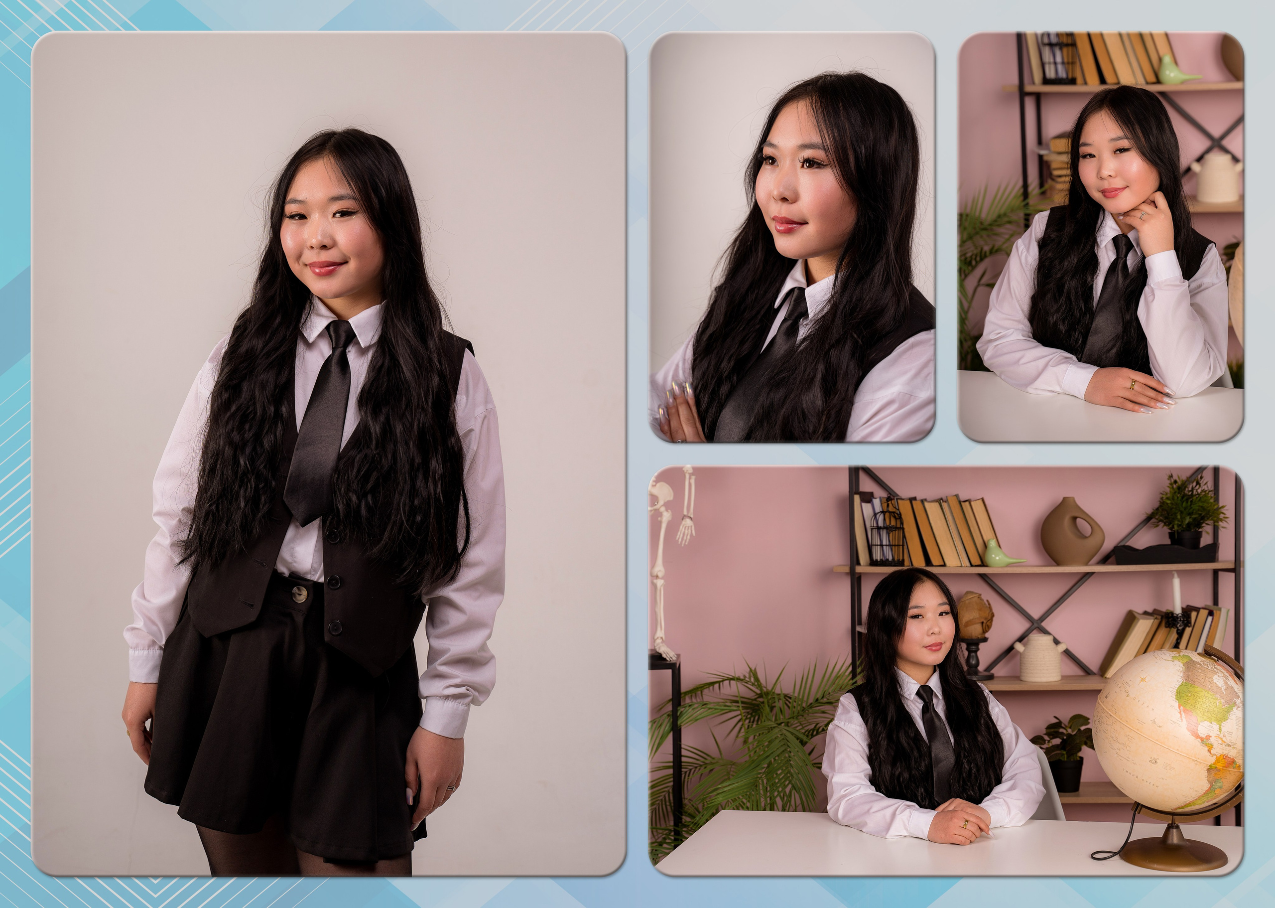 Выпускные альбомы. Фотостудия Малина в городе Улан-Удэ. Фотограф Ирина Жарникова