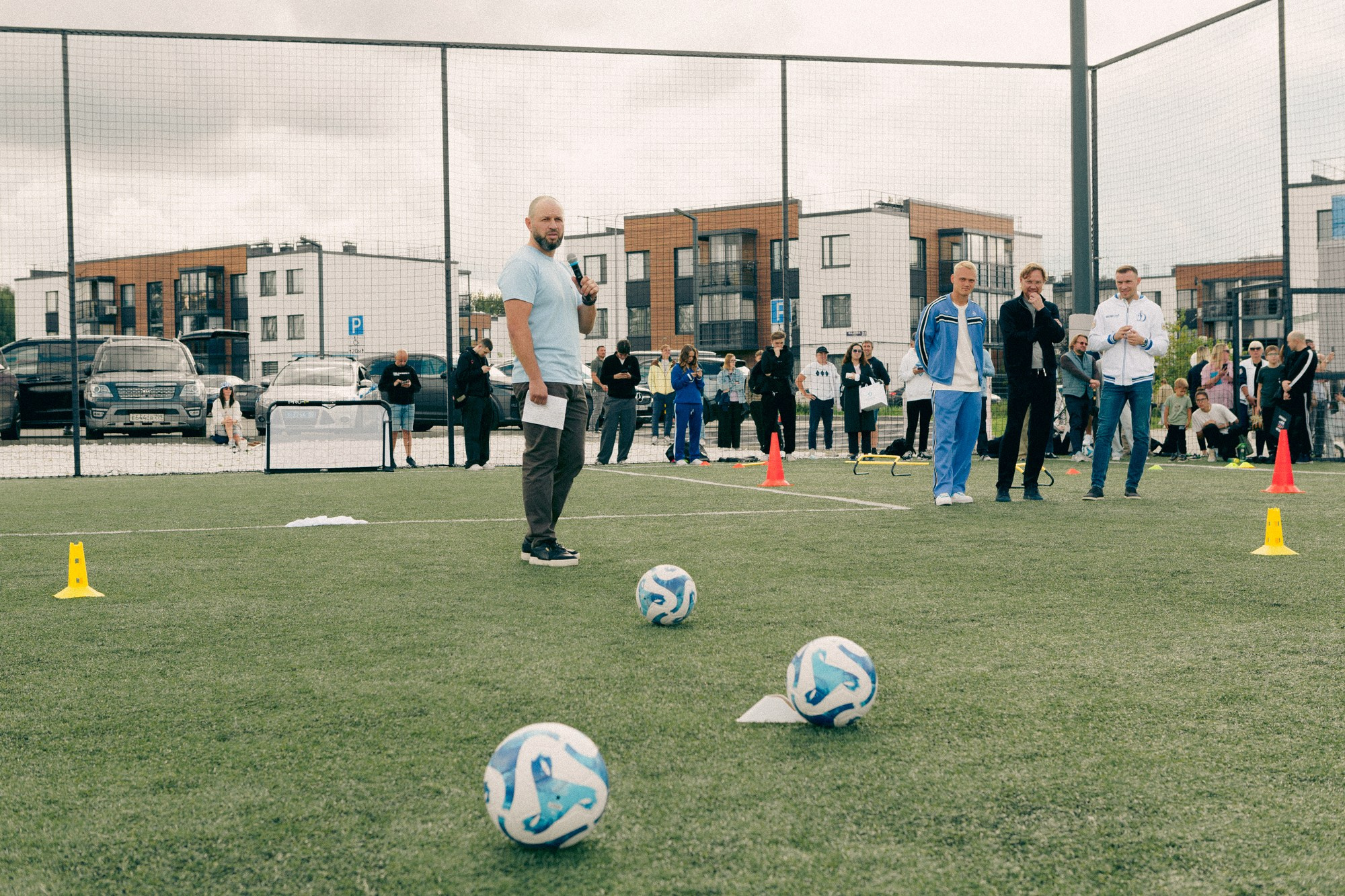 Открытие детской школы «Динамо»