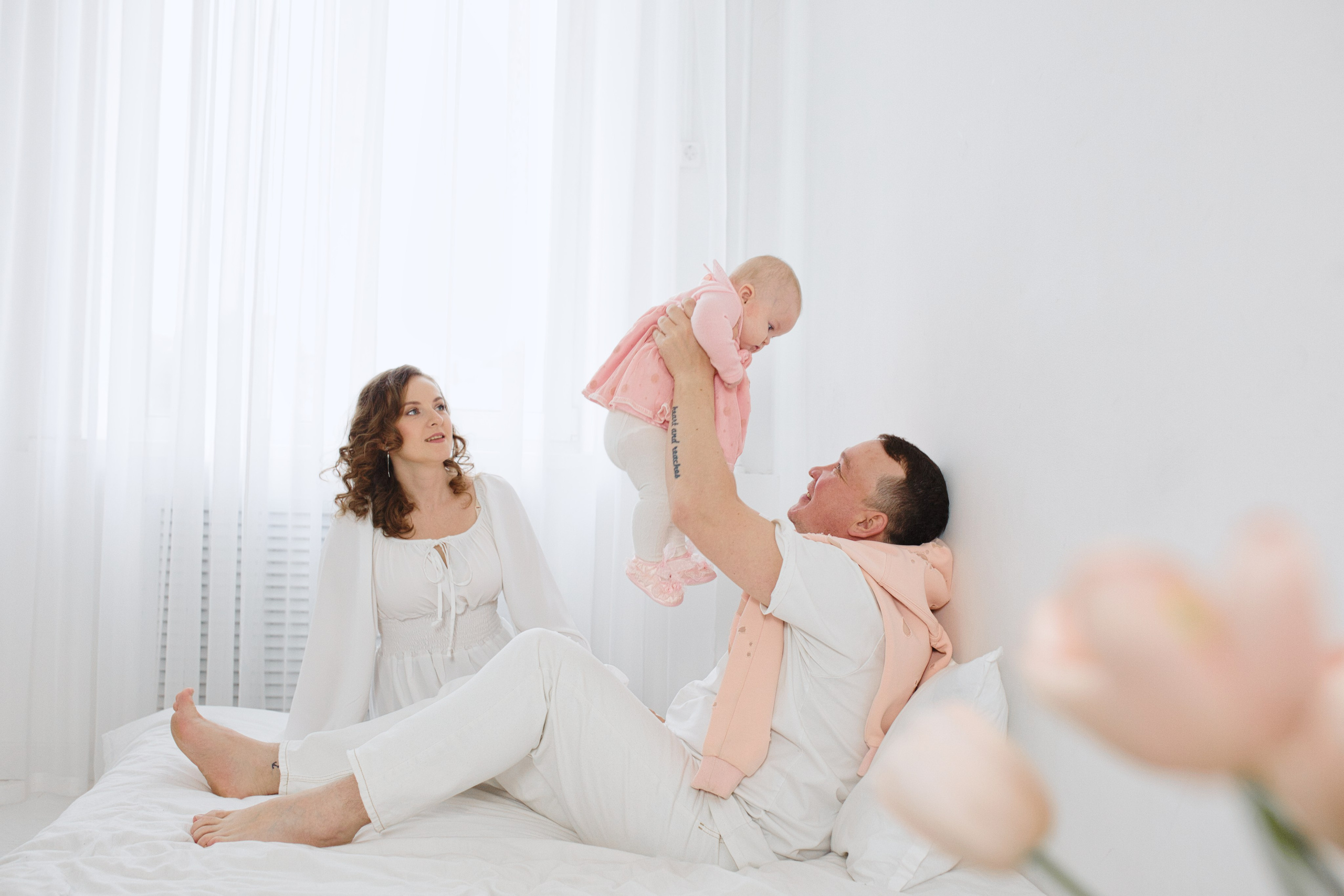 Нина с родителями. Портретный, свадебный, репортажный фотограф во Владивостоке Юлиана Джули Фокс