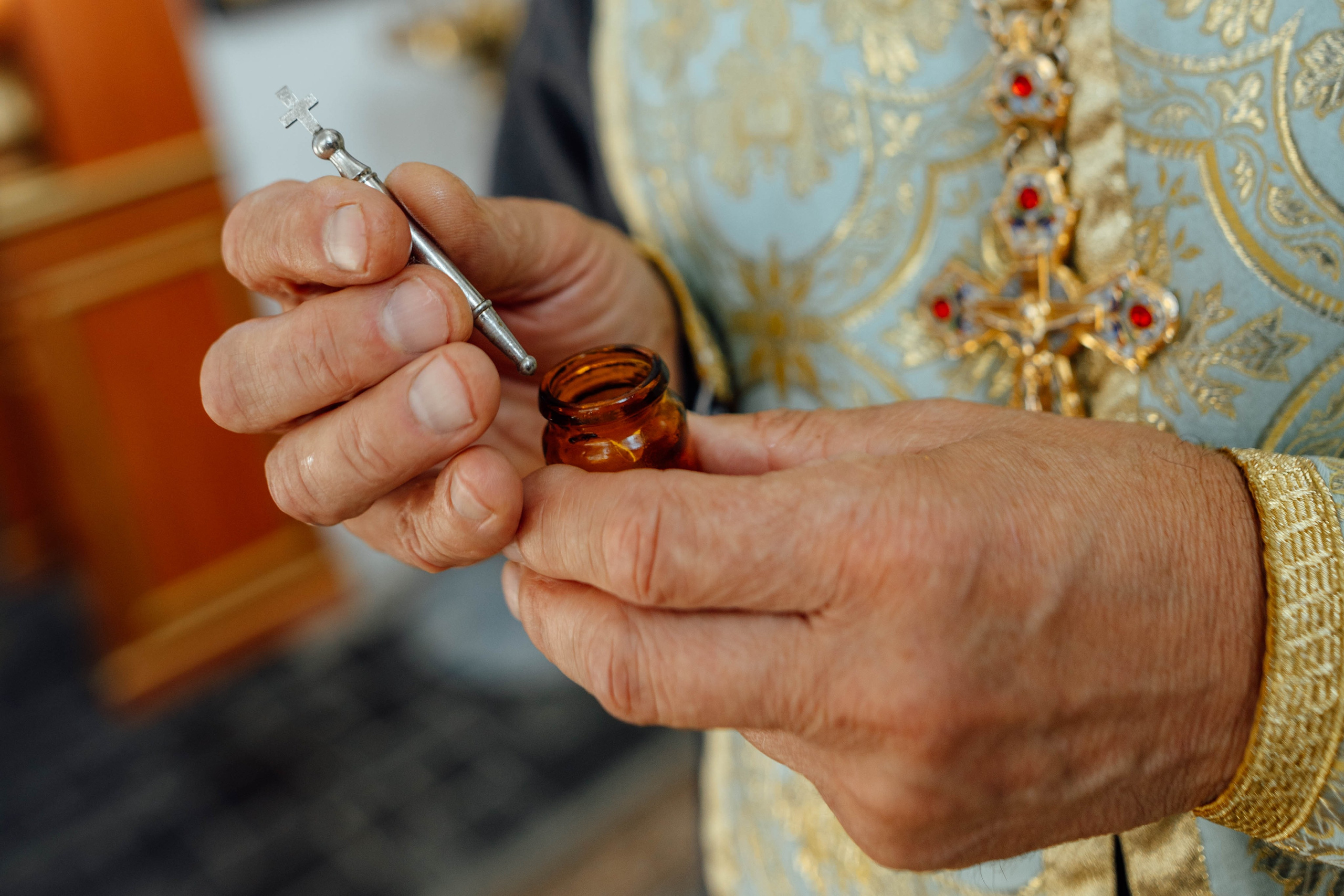 Крещение Мишель, гп. Ивенец, храм Ефросинии Полоцкой, август 2025