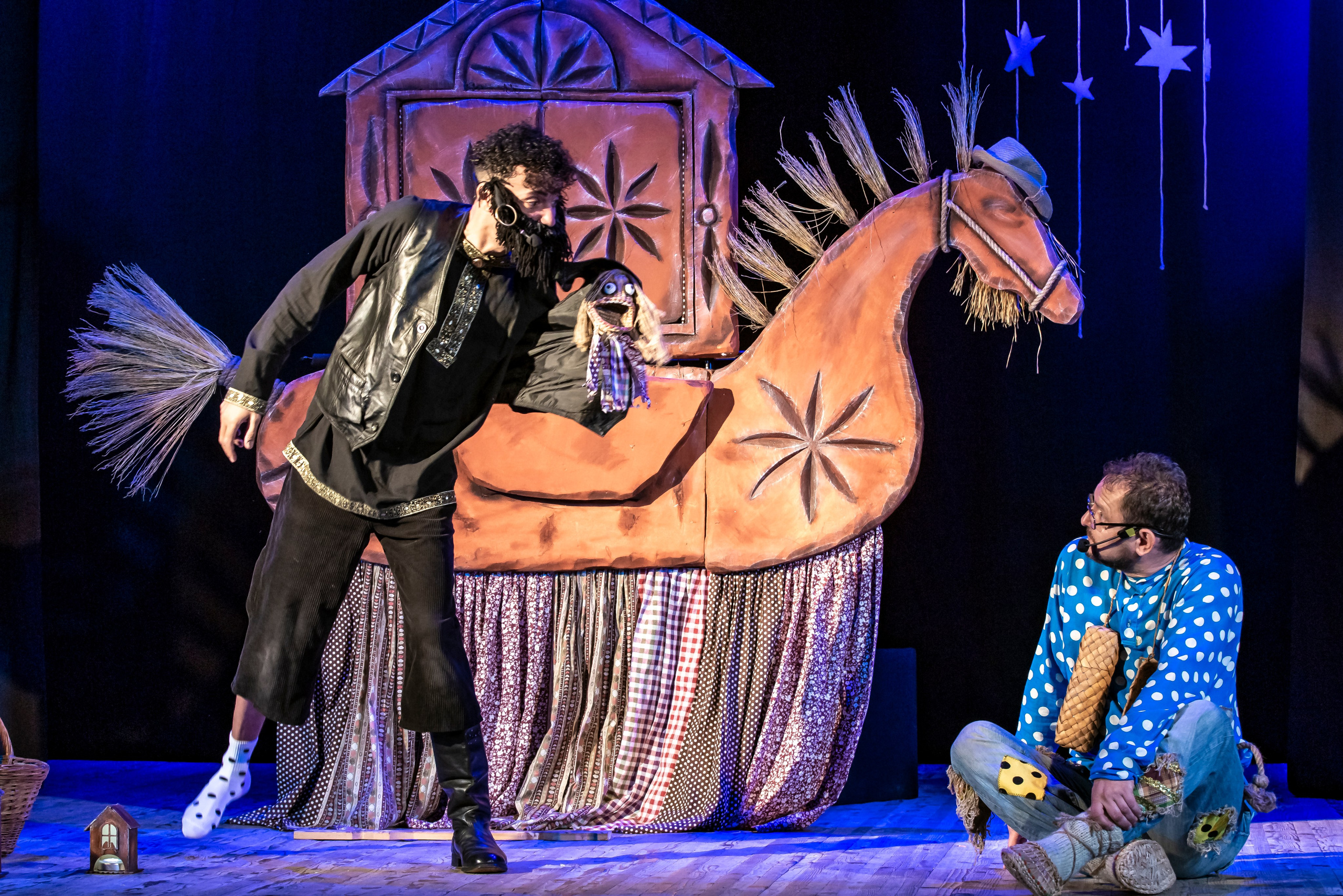 Лапотные сказки спектакль театра Саквояж. Фотограф в Сочи Юрий Шептаев