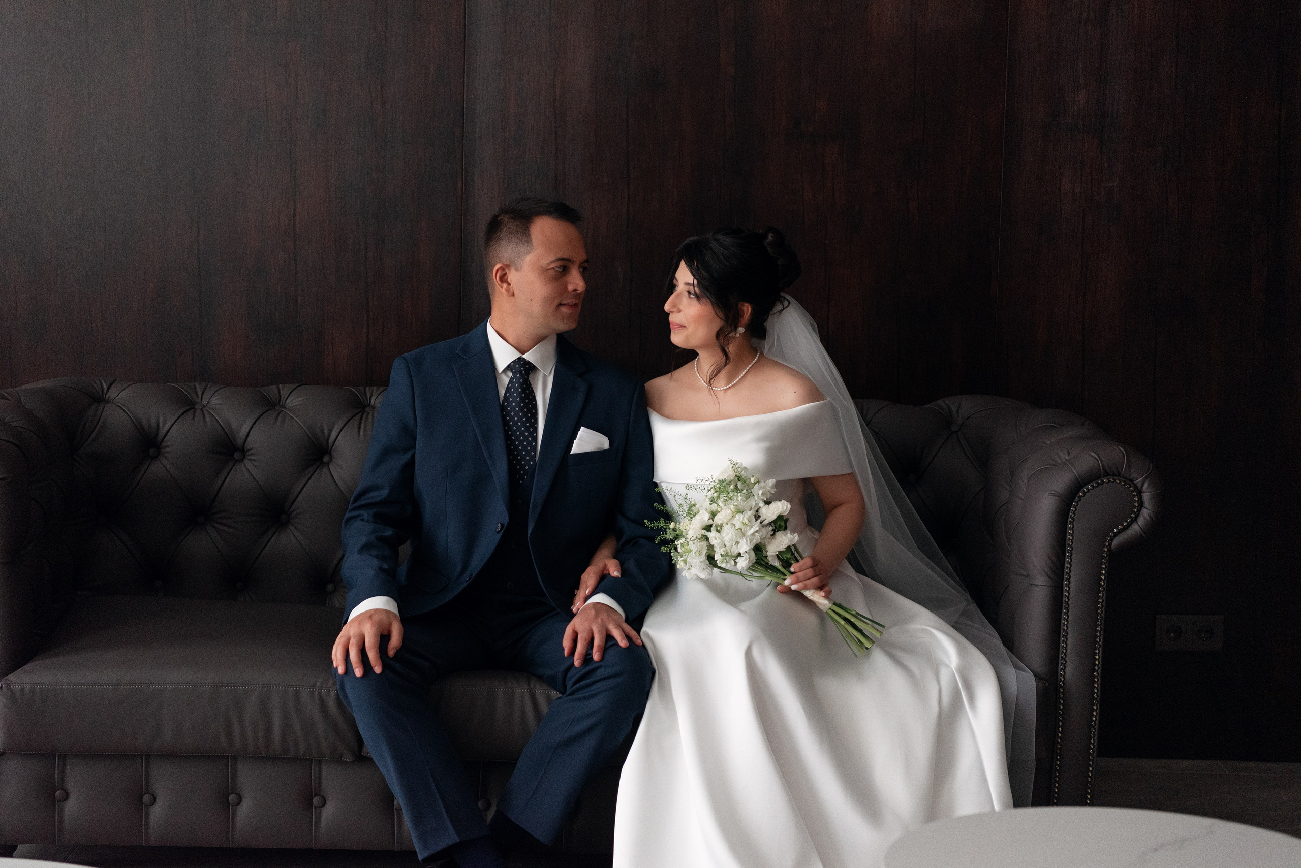 Митинский Дворец Бракосочетания. Нафиса и Фредерик. Ульяна Сёмина, фотограф, Москва