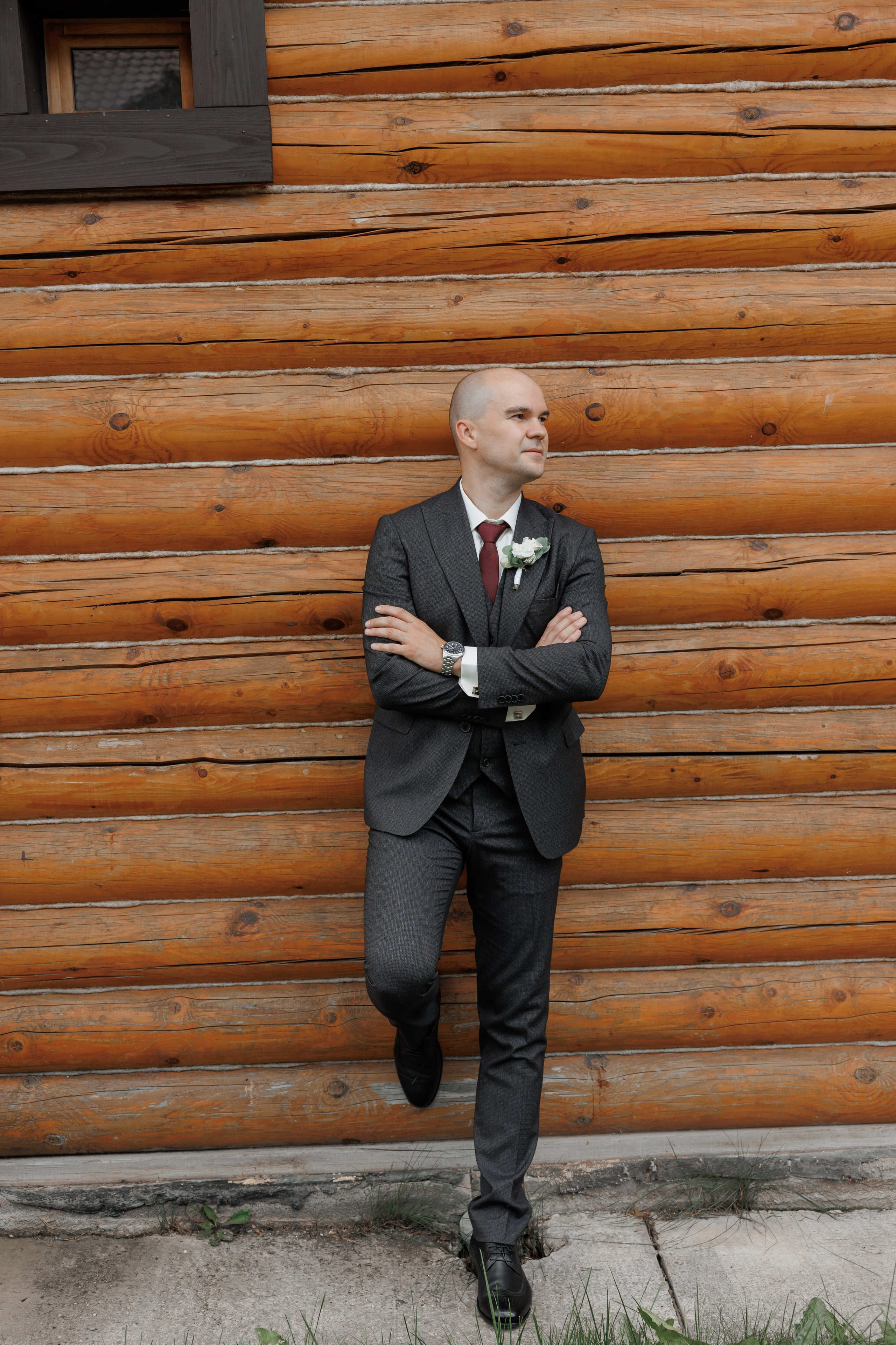 Полина и Дмитрий, загородный клуб «Барин», ЗАГС в г. Пушкино. Свадебный и репортажный фотограф (Москва, Королев и другие)