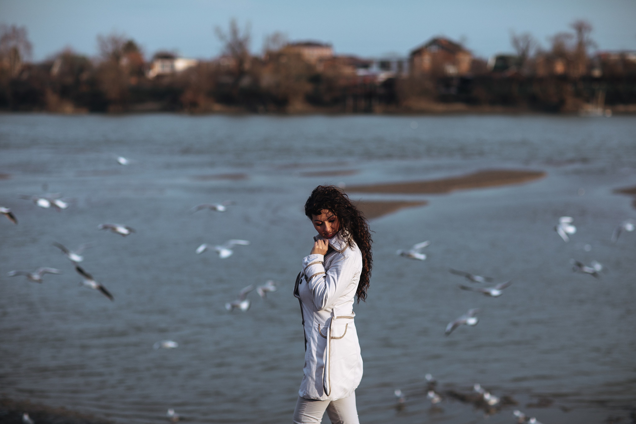 Фотосессия с чайками. Свадебный и семейный фотограф/видеограф в Краснодаре Наталья Осинская