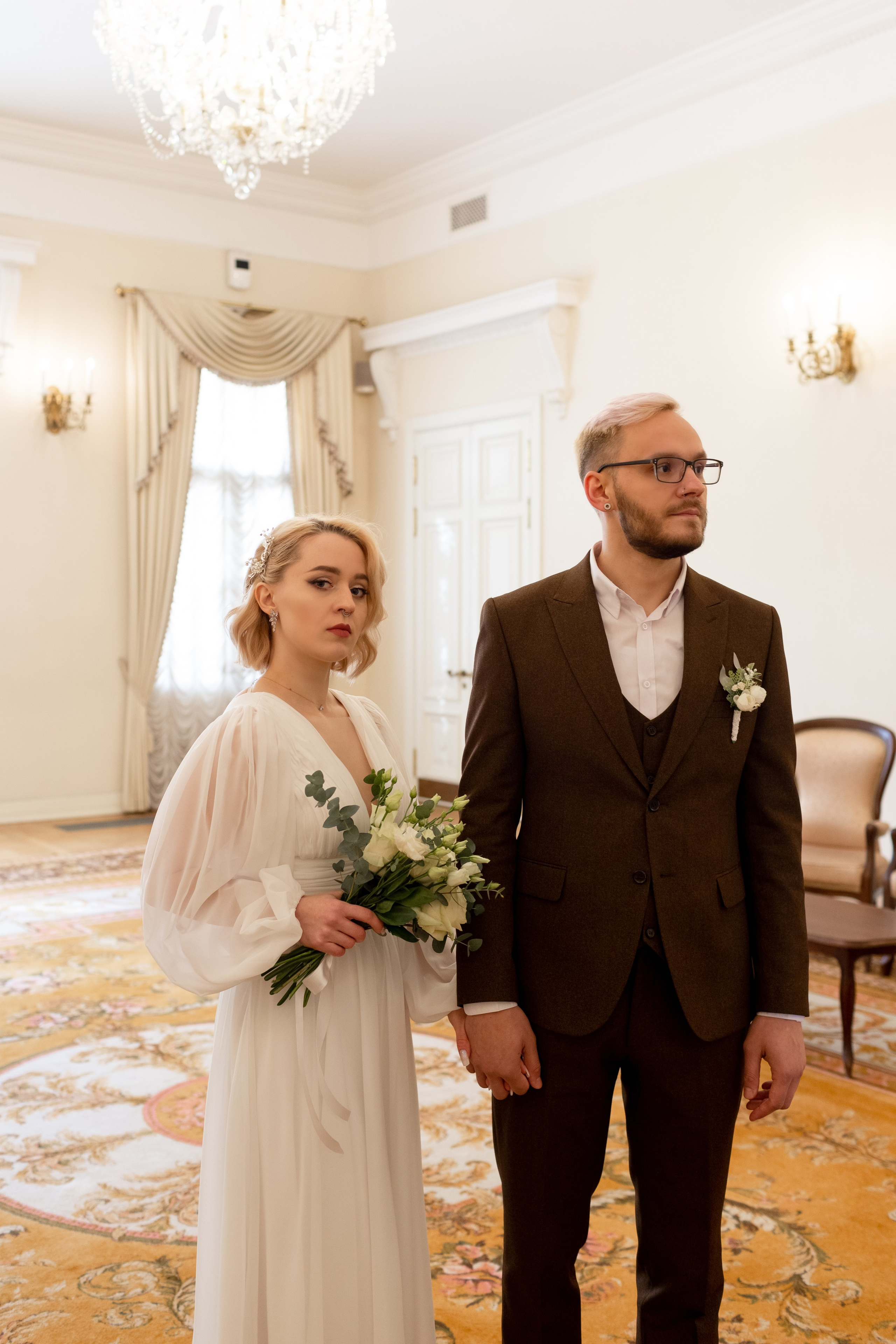 Свадебная фотосессия в Пушкине. Свадебный фотограф Кирилл Белый