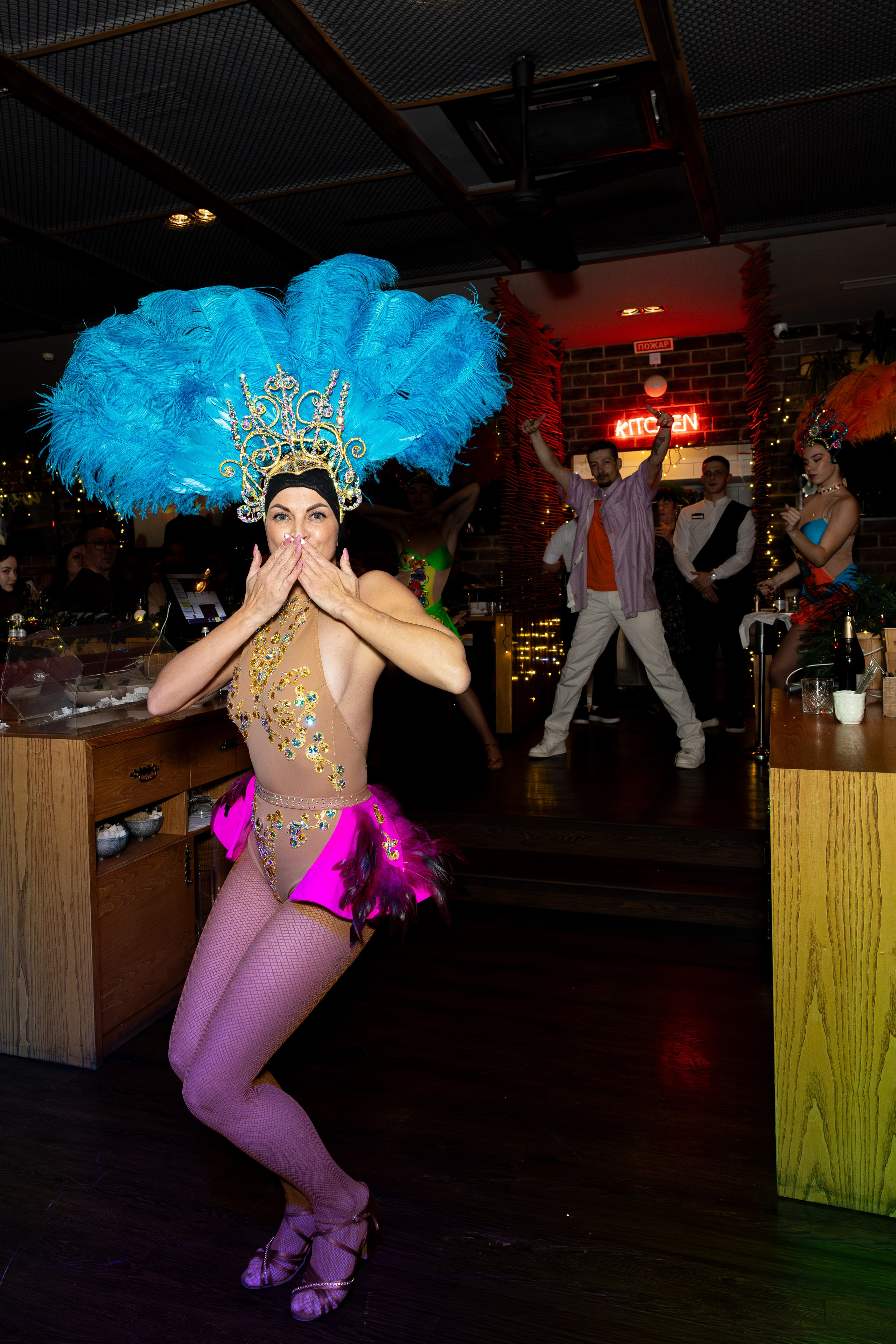 Новогодняя ночь 2026 в панорамном ресторане «Чайка». Дженбаз Павел — фотограф в Ялте