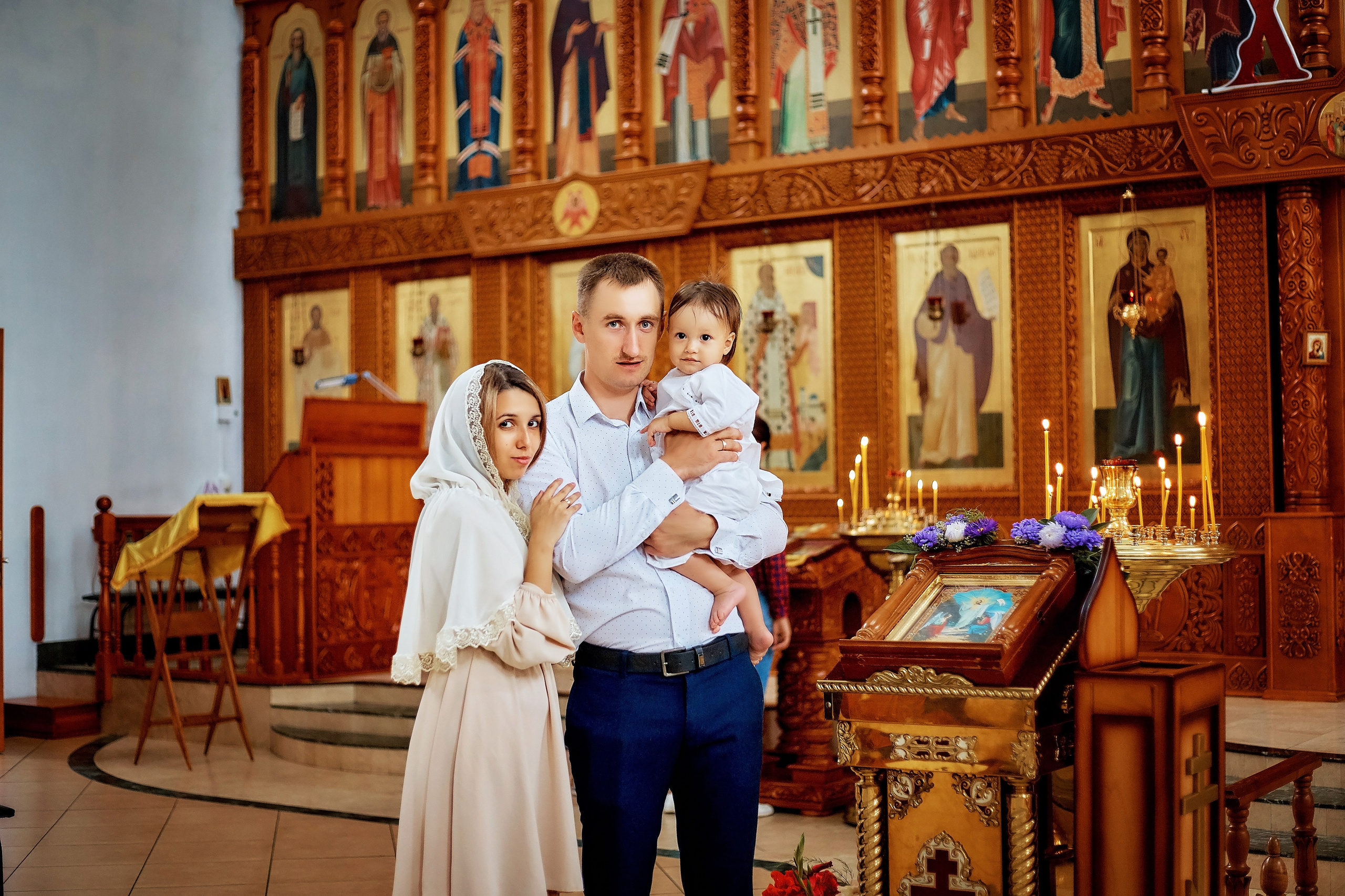 Крещение Ярослава. Фотограф на Крещение и Венчание в Барнауле