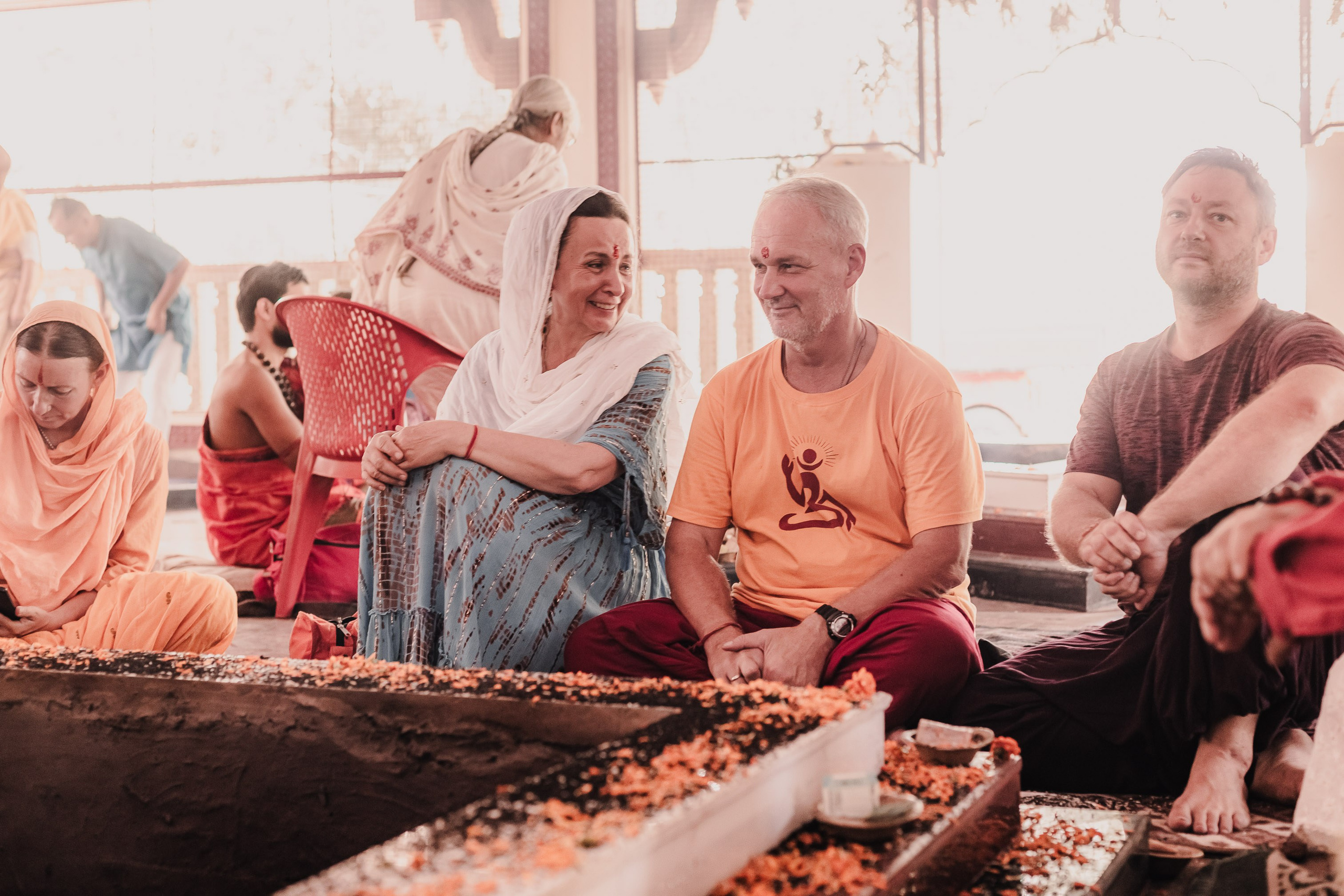 Devraha Baba Ji Ashram in Vrindavan. Мариам Багдасарян
