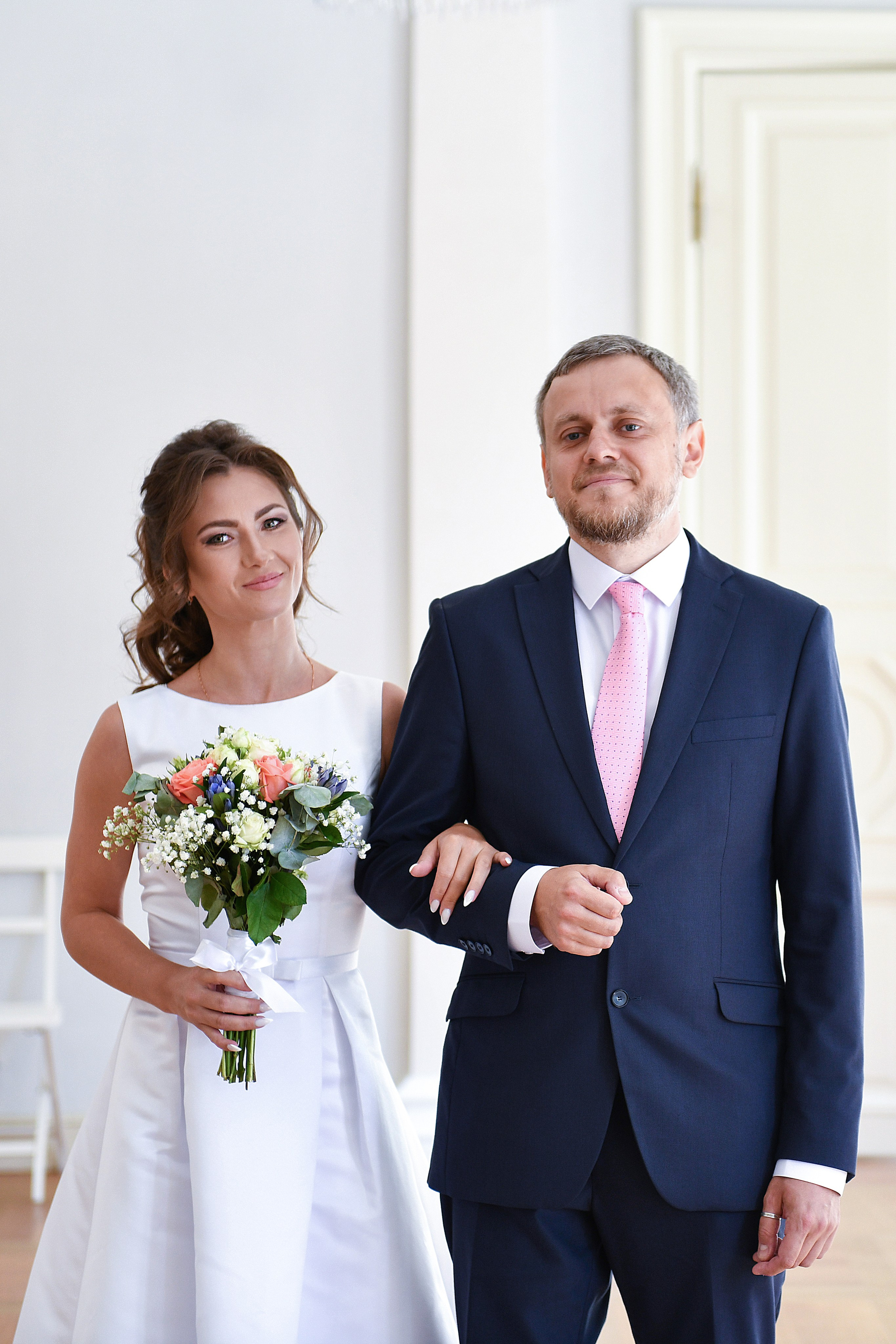 Регистрация брака Владимира и Ирины. Свадебный и портретный фотограф в Москве Галина Борисова