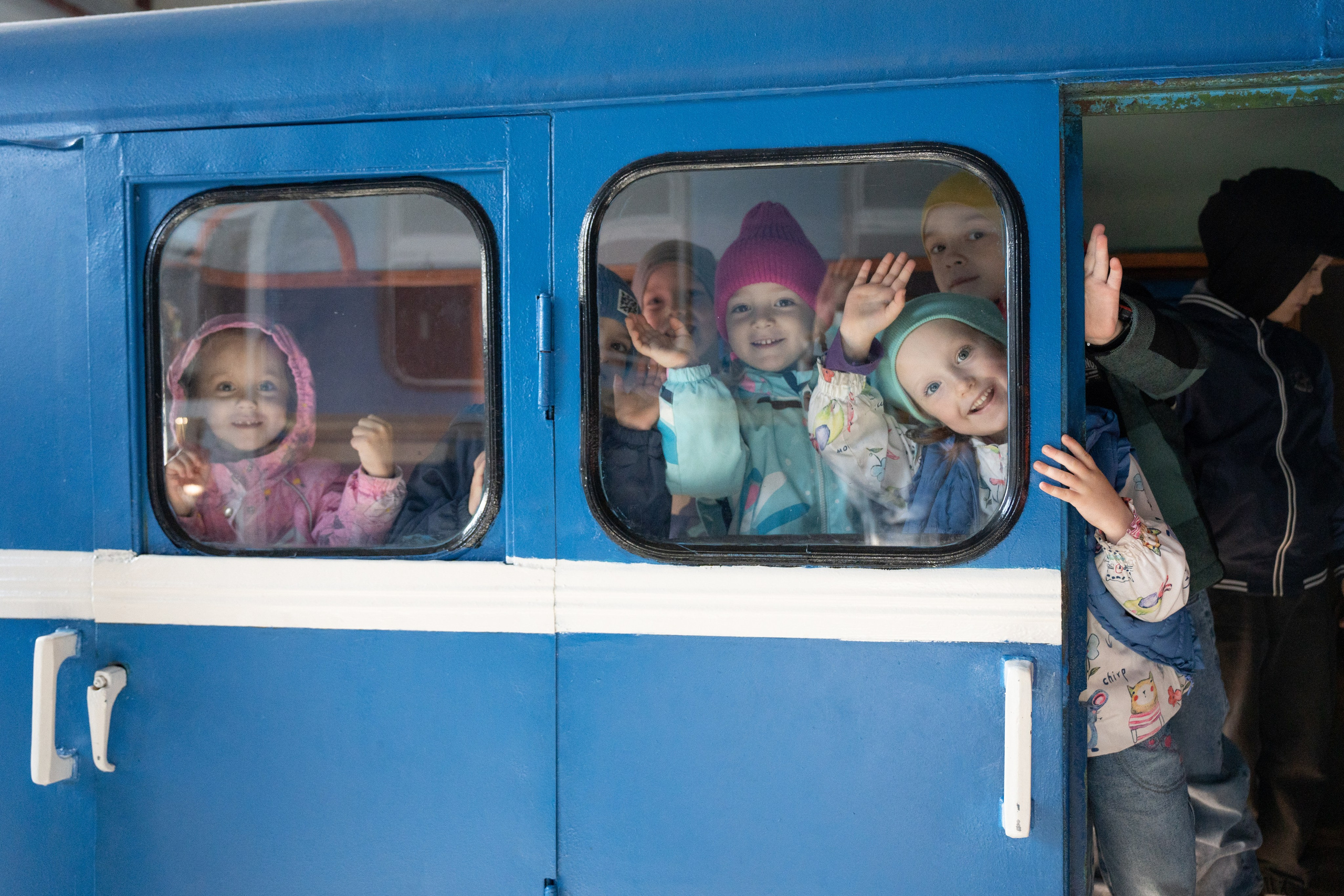 Малая Октябрьская детская железная дорога. Фотограф Мария Ковкова