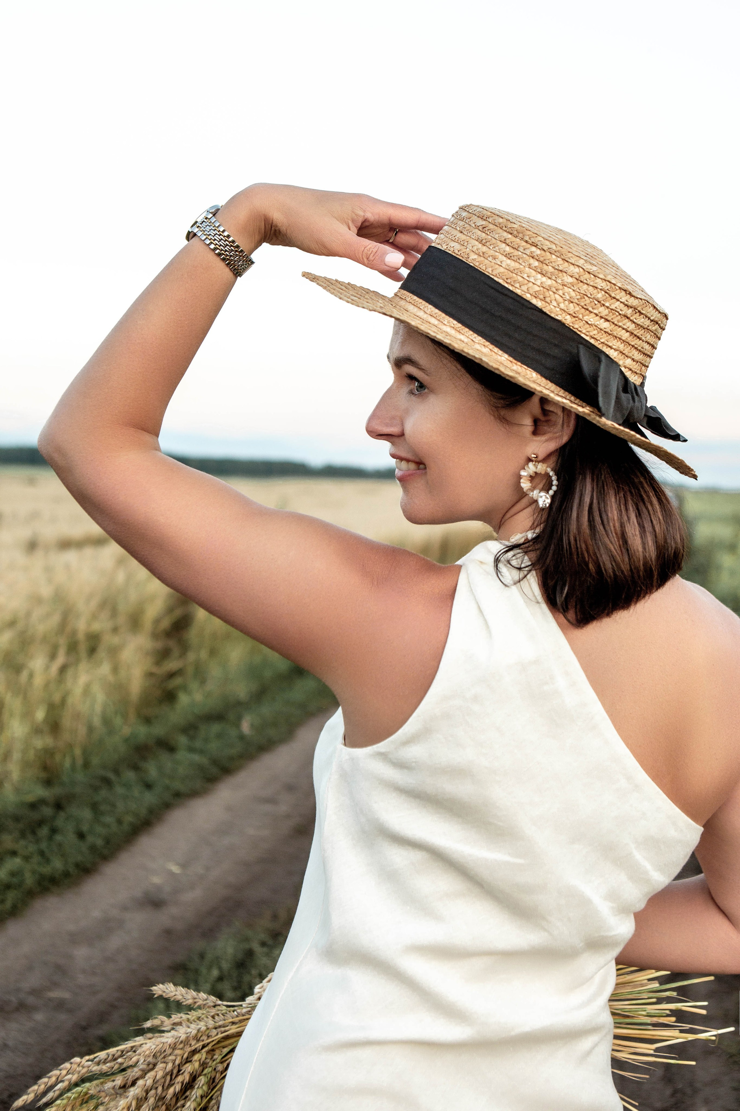 Пшеница на закате. Фотограф Екатерина Голицына