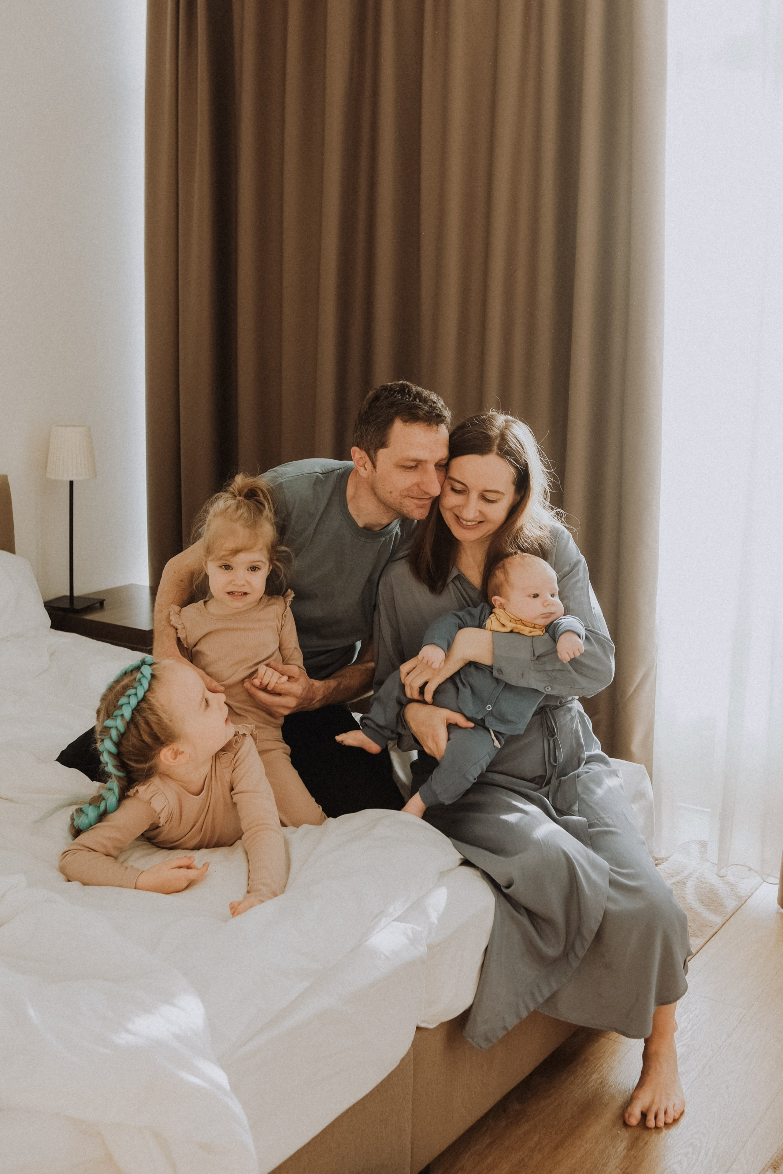 Семья Есении и Эмилии. Семейный фотограф Москва