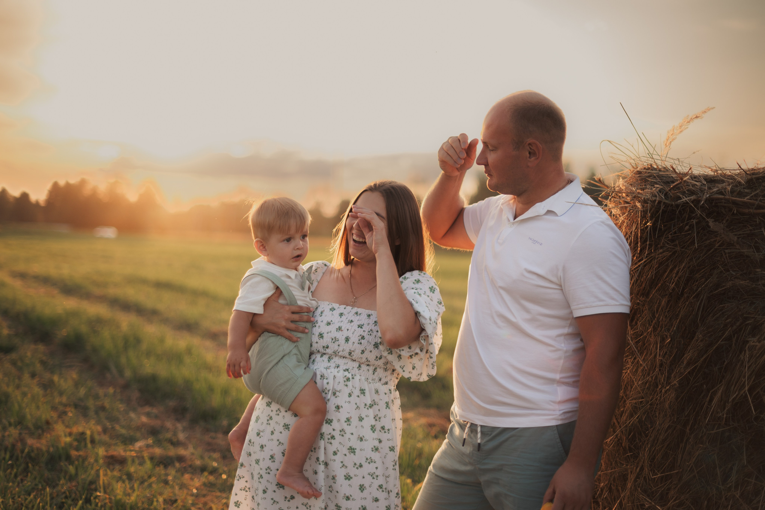 Ксения с семьей. Семейный и детский фотограф в Щелково Алена Дробот