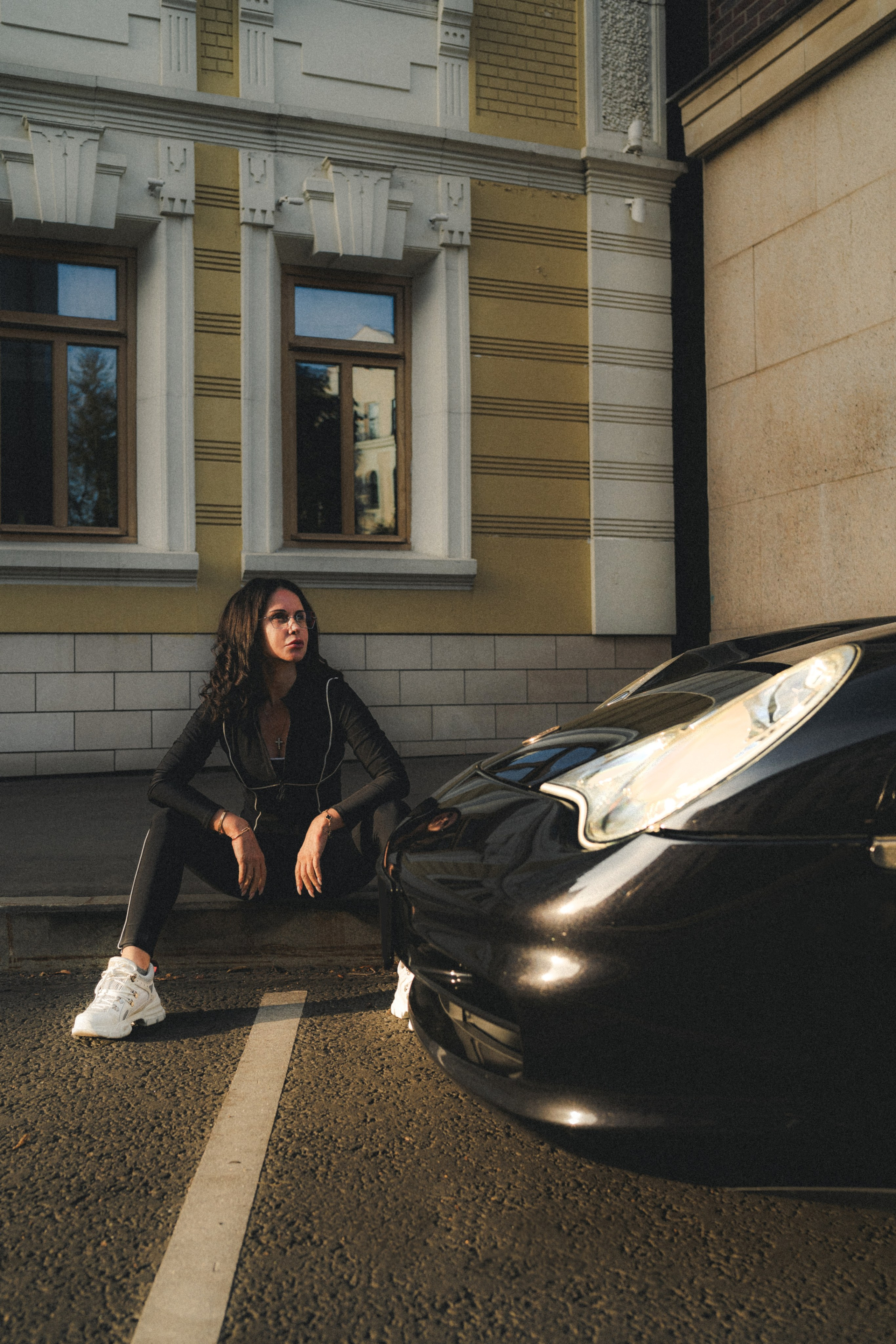 Porsche Carrera 4 Cabriolet x Elina. Фотограф Илья К. в Москве