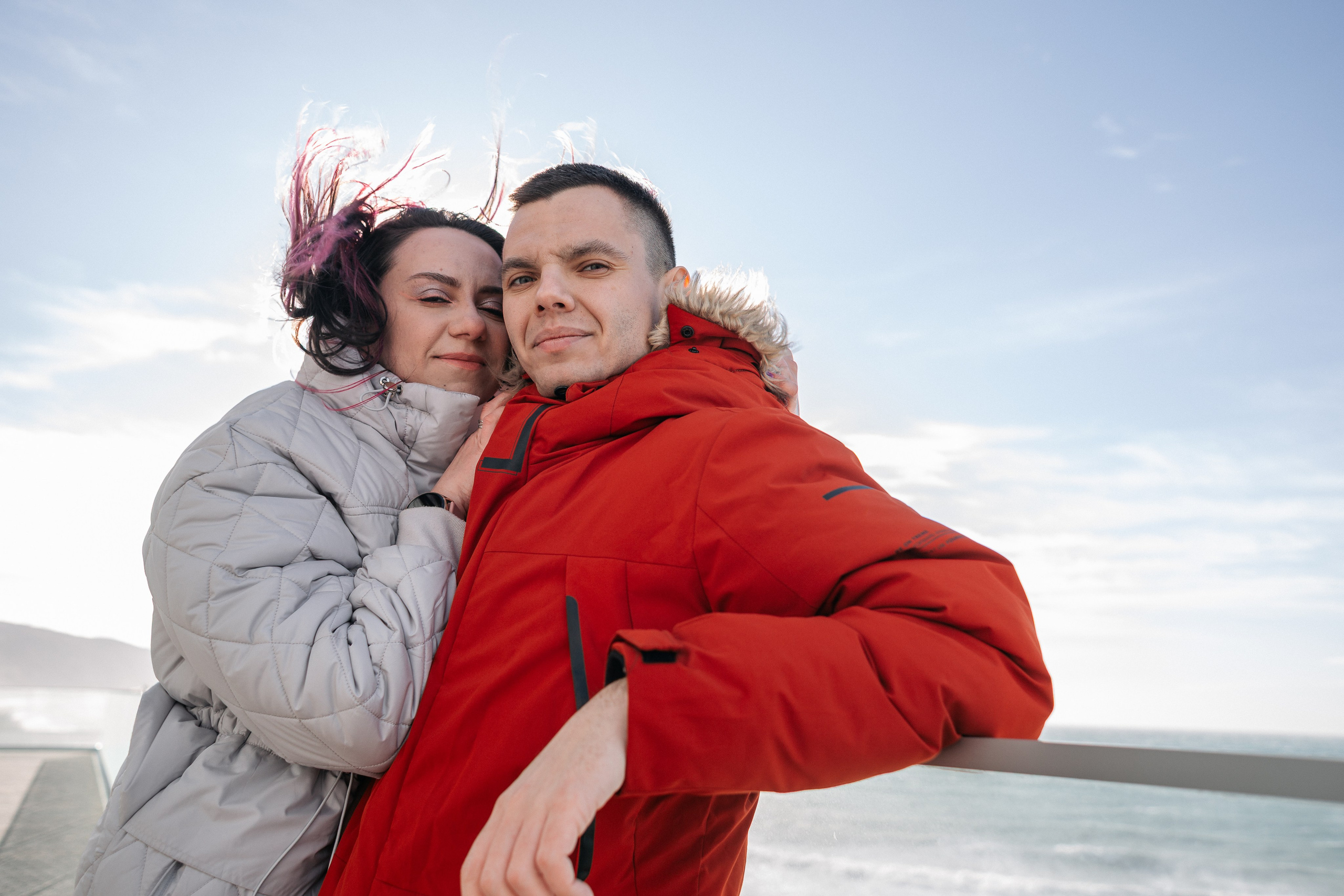 Прогулочная фотосессия в Анапе для пары