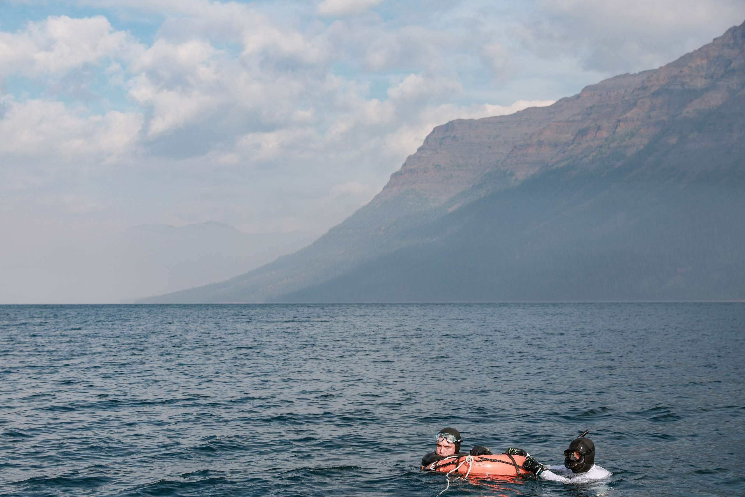 Фестиваль по фридайвингу «Глубина Путорана». Спортивный репортажный фотограф Казань Нафис Сиразетдинов