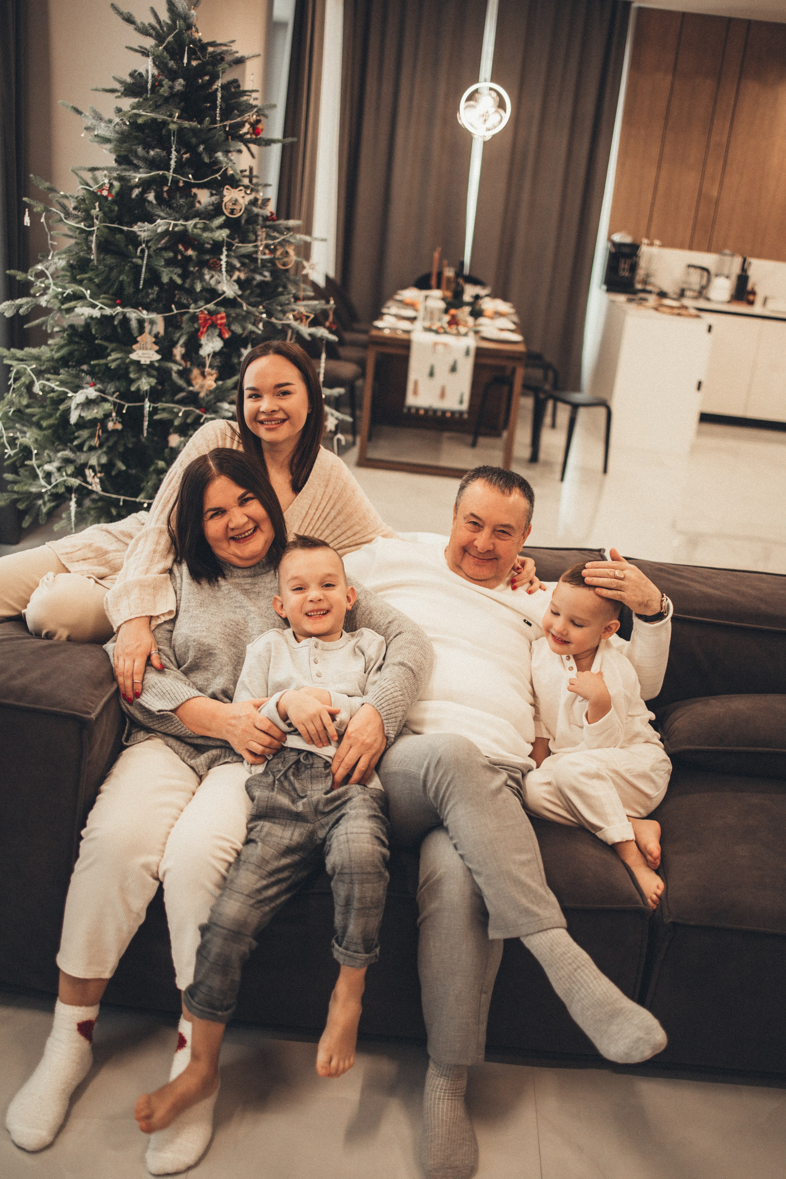 Рождественский ужин. Семейный lifestyle фотограф в Казани Ксения Верясова