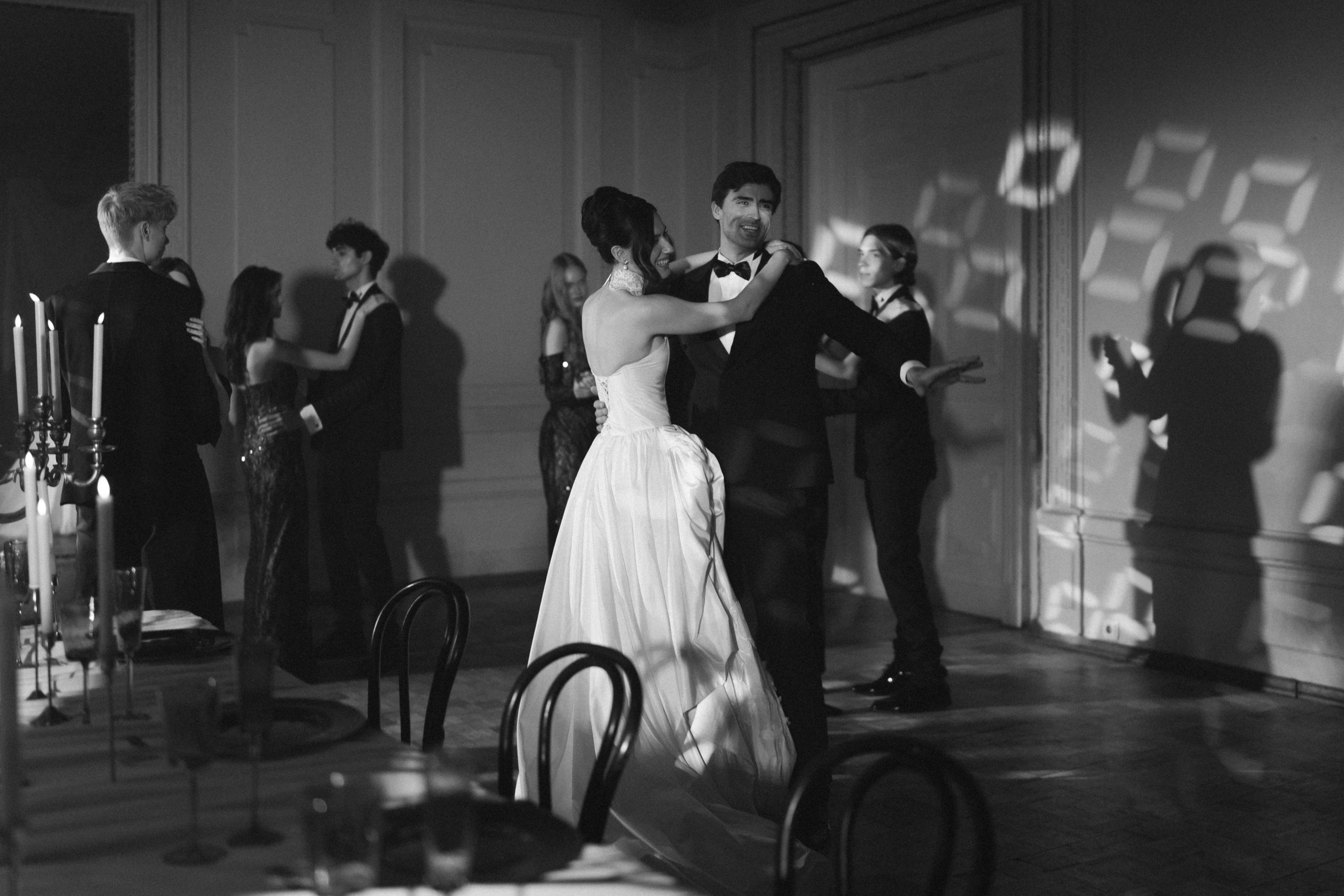 Ужин при свечах. Свадебный и репортажный фотограф Москва