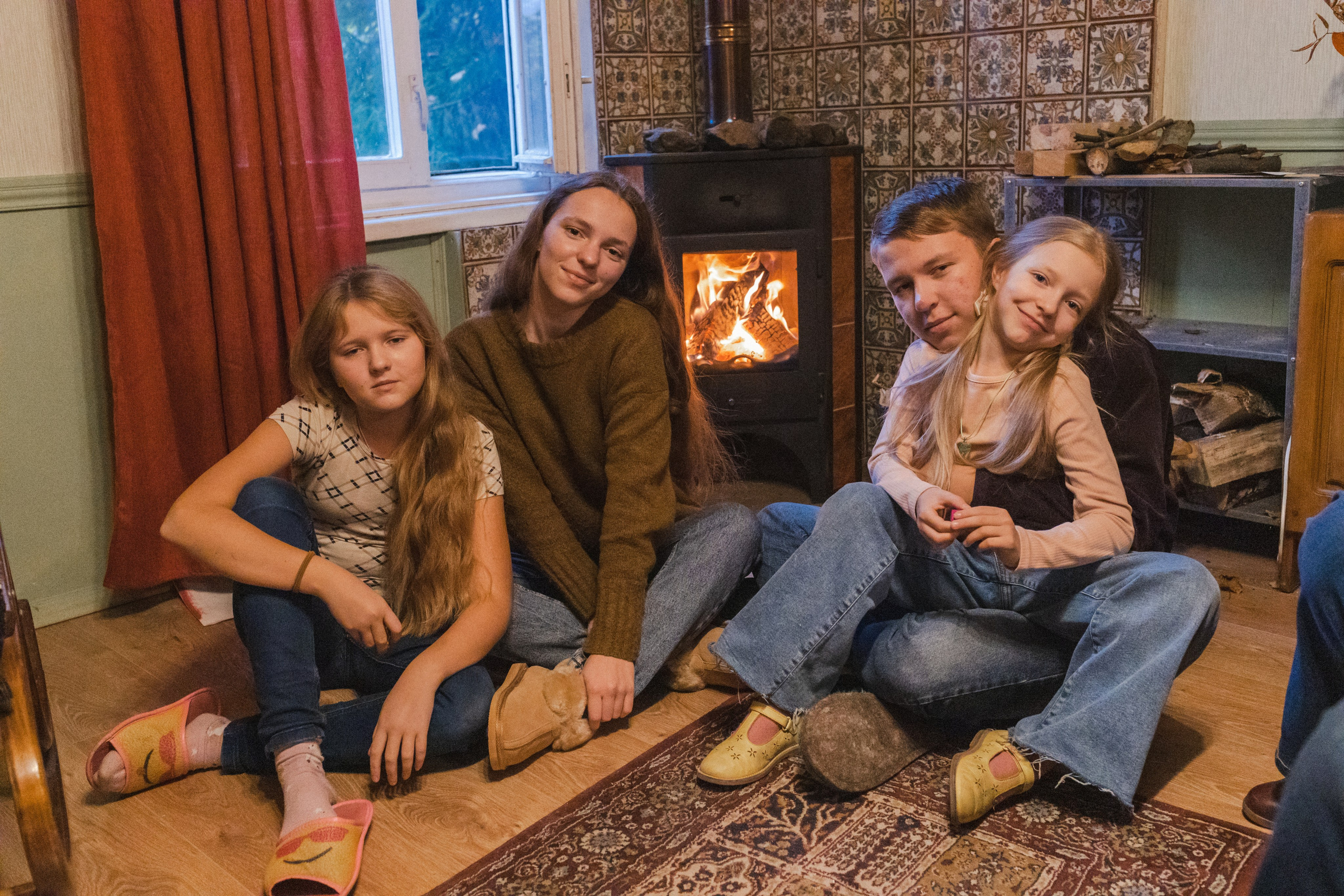 Five o'clock (история большой семьи). Семейный фотограф в Москве