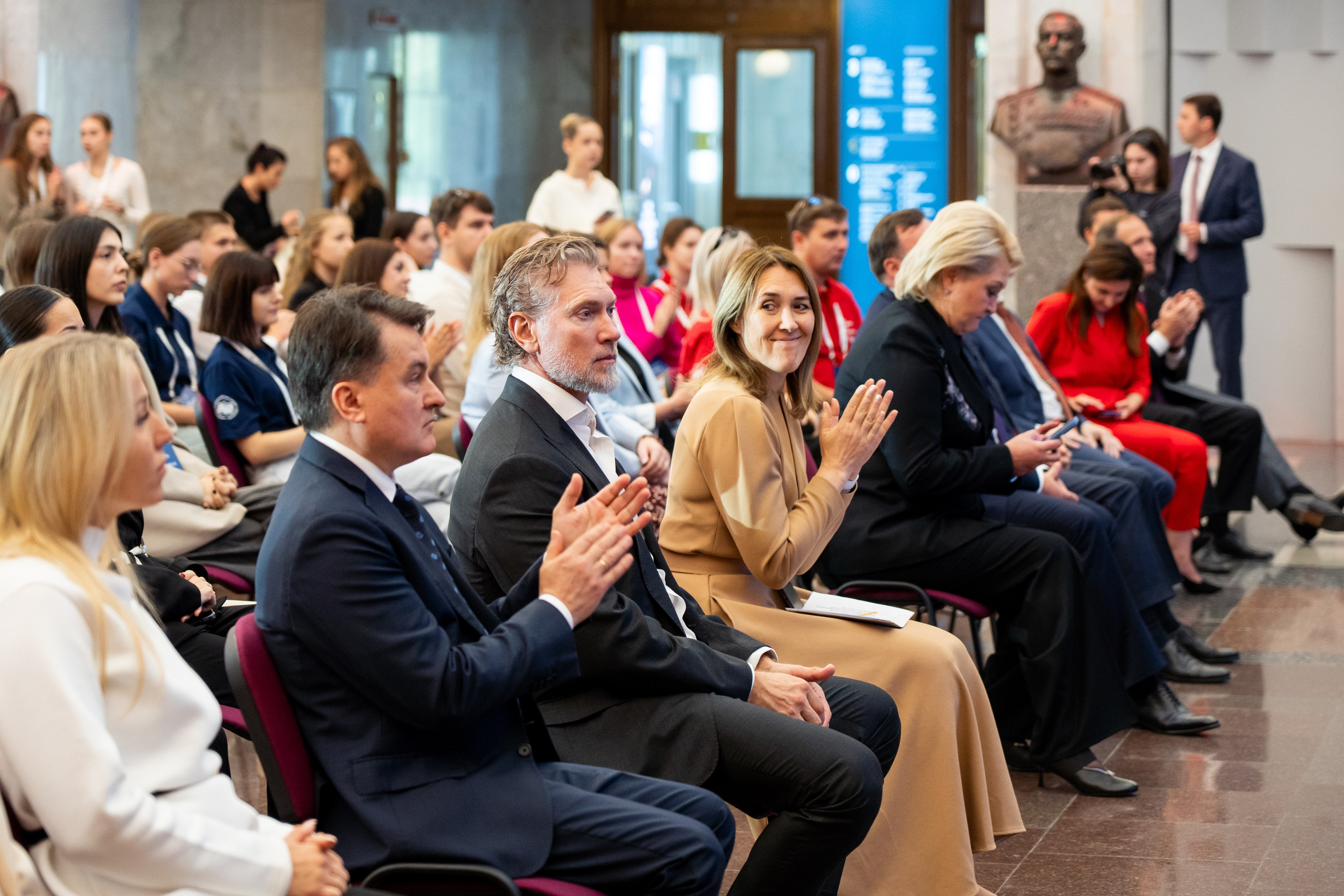 Финал Всероссийского молодежного исторического форума «Моя страна. Моя история. Моя Победа». Репортажный фотограф в Москве Легкая Софья