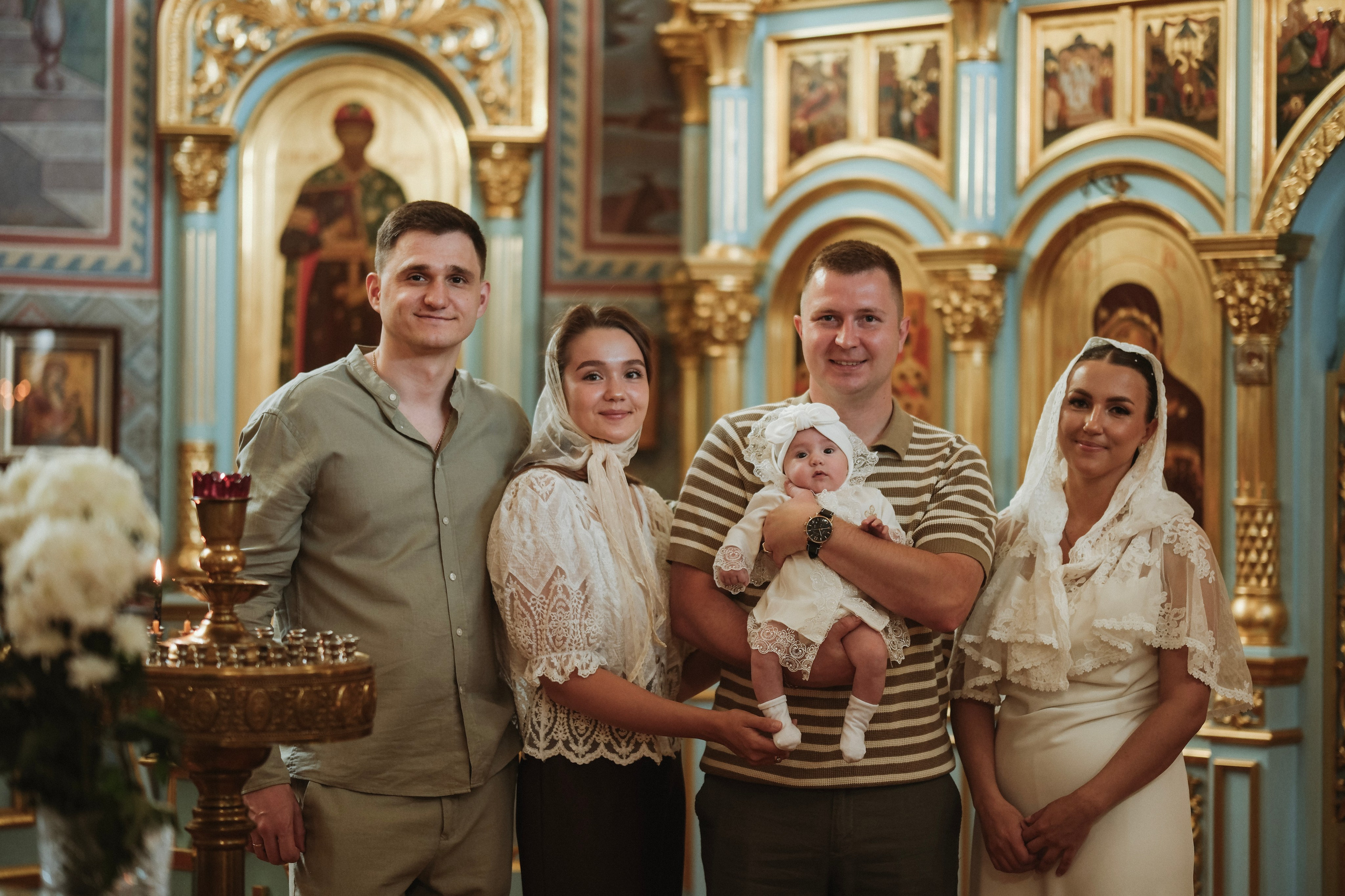 Крещение. Фотограф новорожденных в Брянске Анжелика Прохоренкова