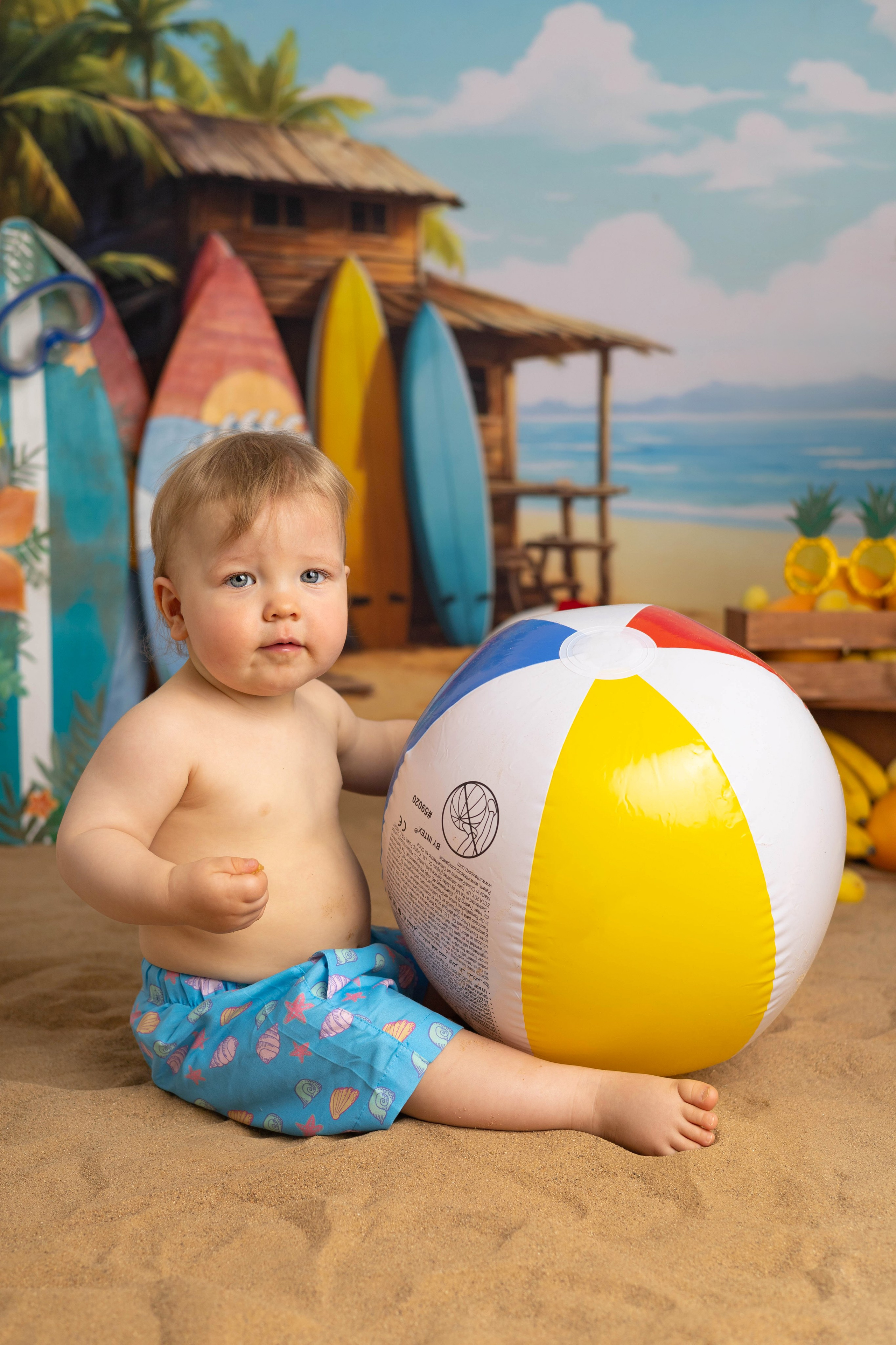 «Пляж». «Вкадре» — фотосессия новорожденных Тула | детский фотограф в Туле