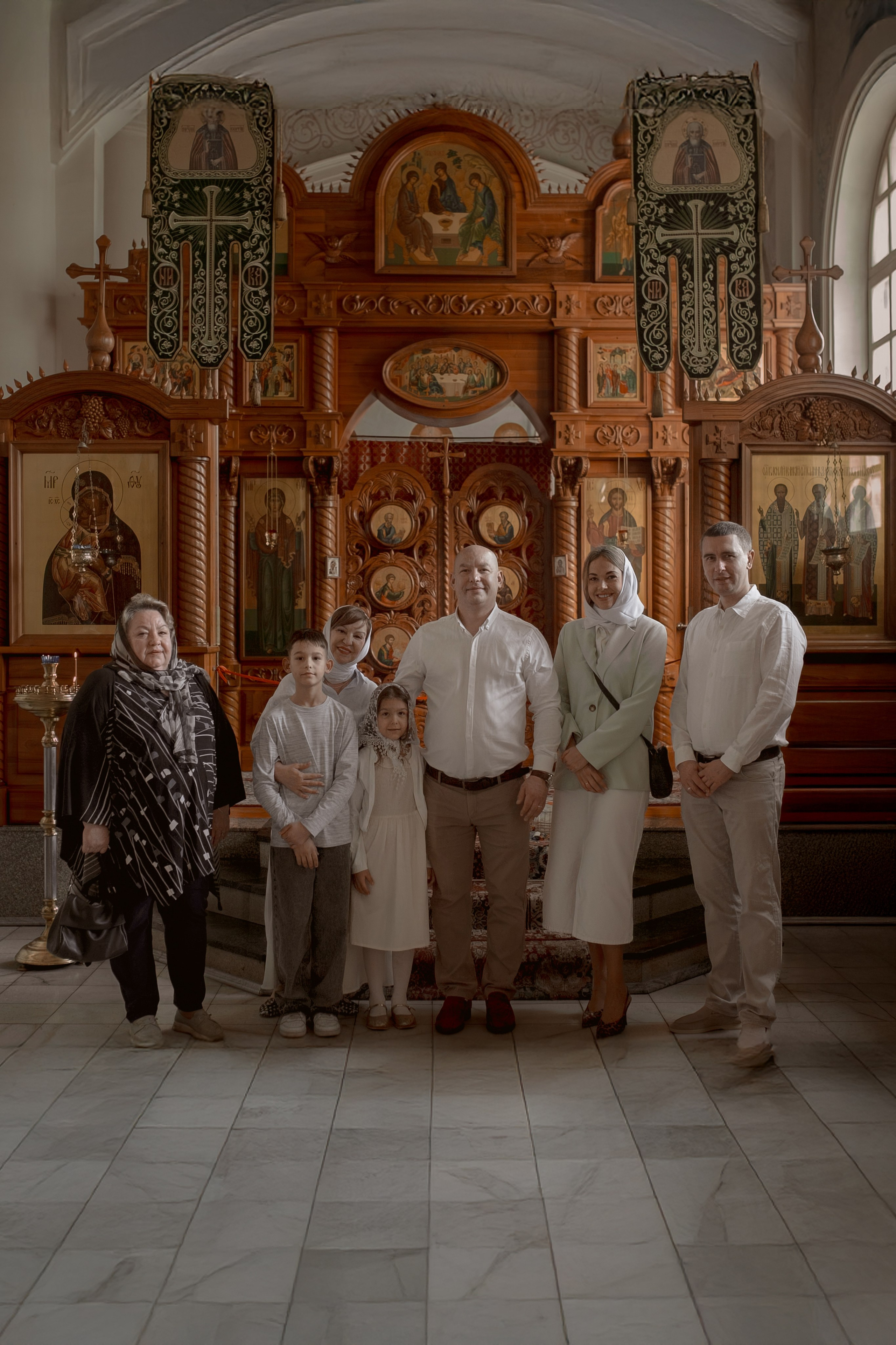 Крещение Евы. Фотограф на Крещение и Венчание в Ташкенте