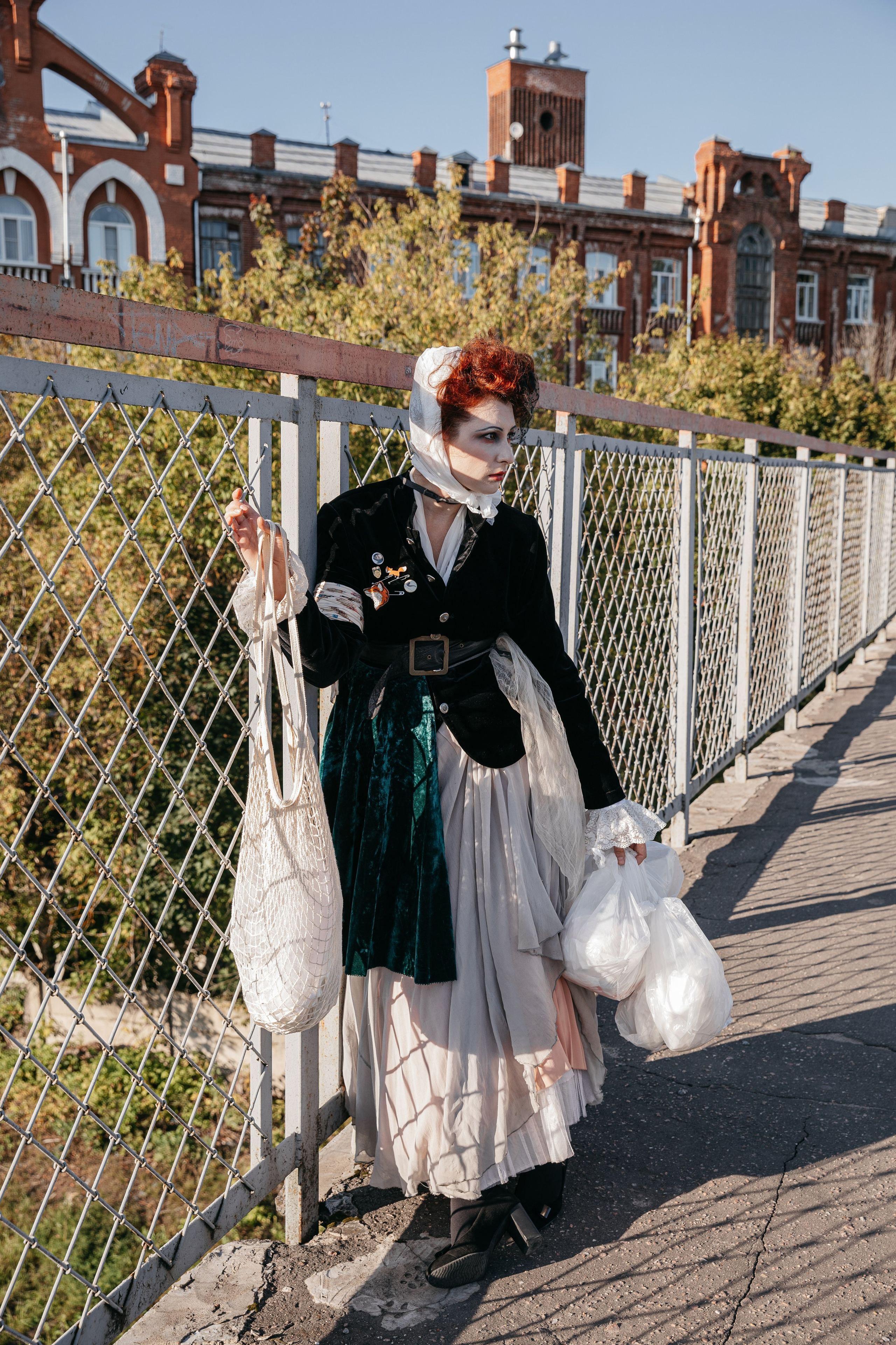 Джамиля. Творческая съемка во дворах Пролетарки. Фотограф в Твери Лагодная Яна