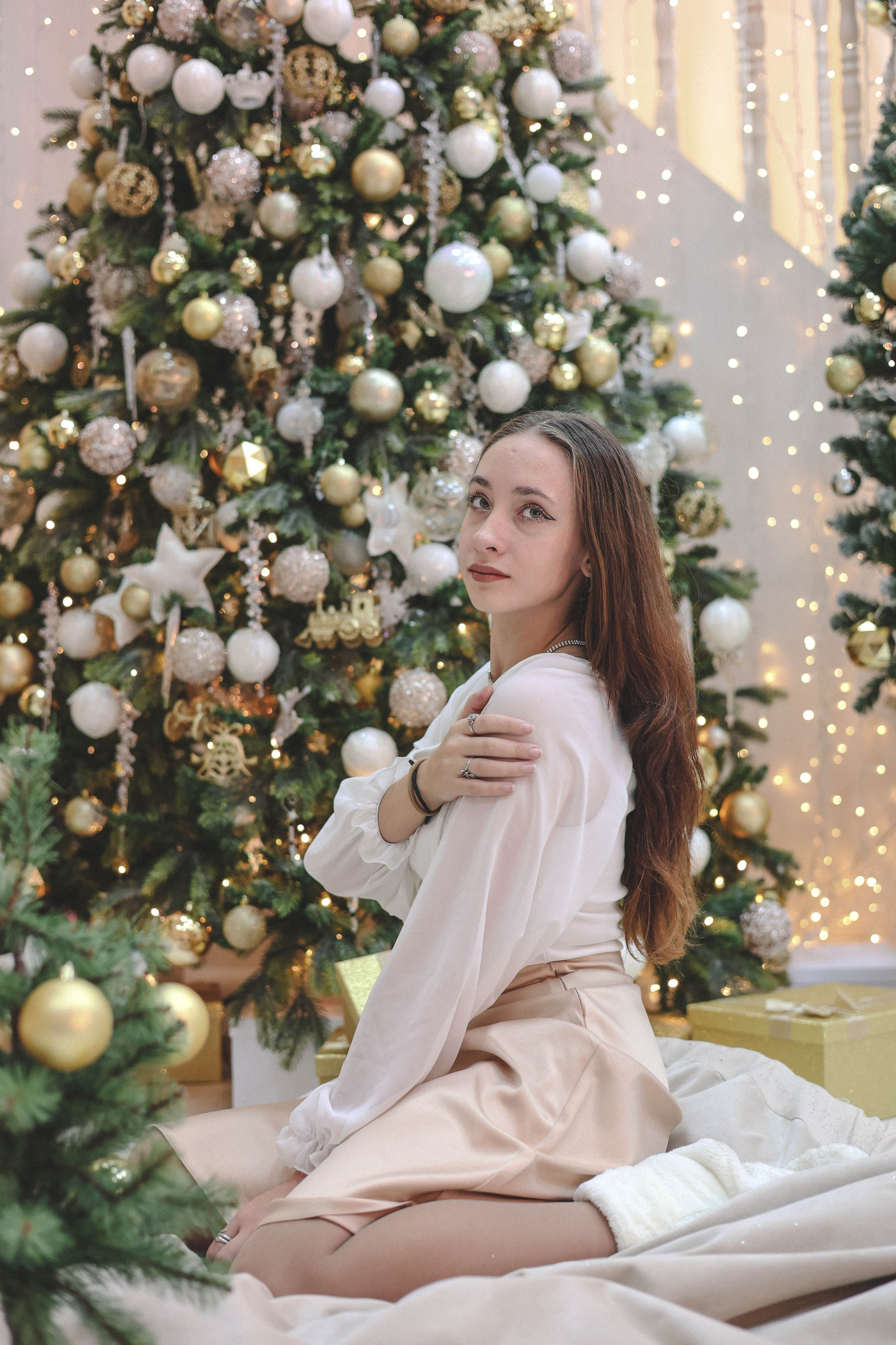 Новогодняя история «Ирина и ее семья». Фотограф в Москве Анастасия Калинина