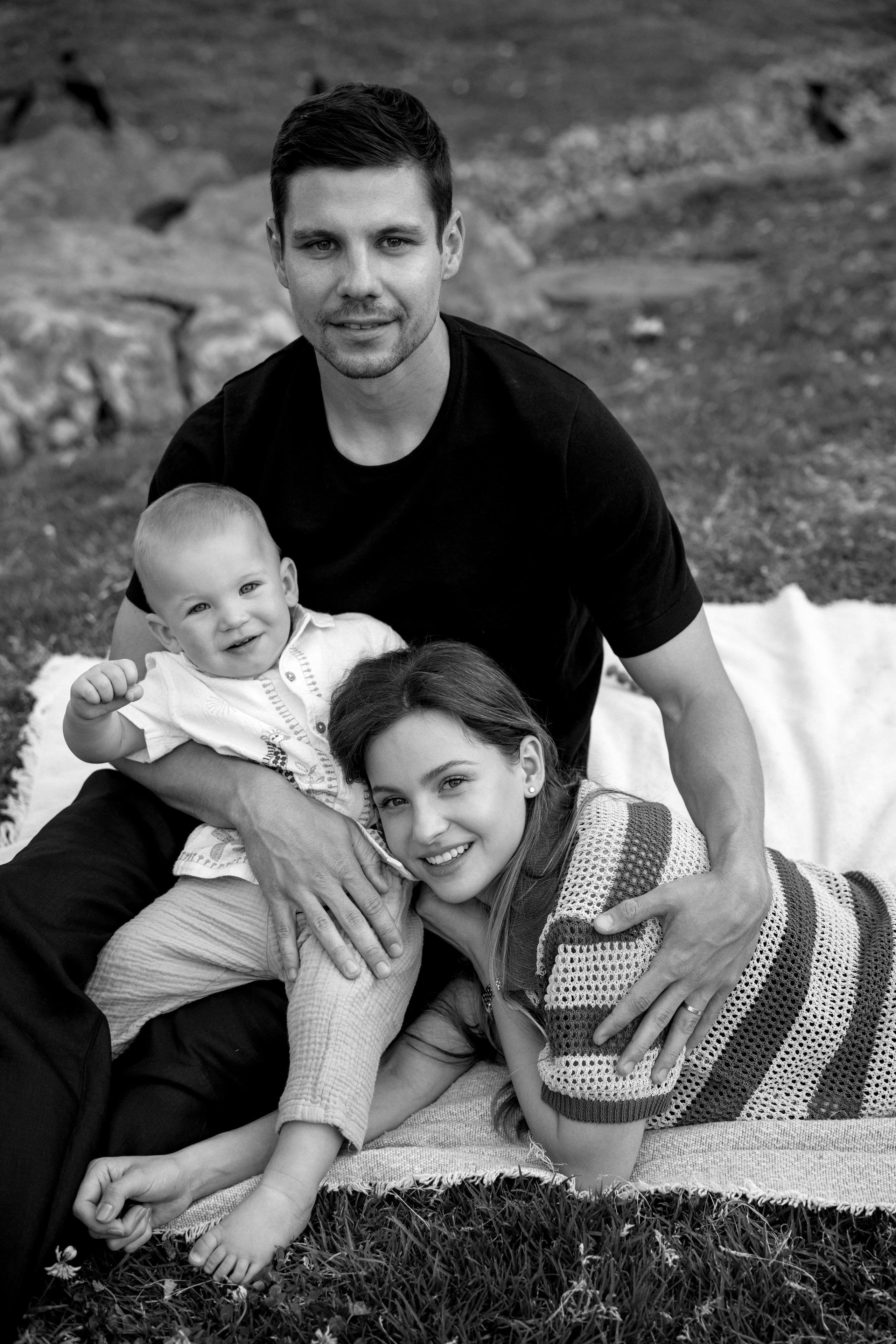 One year old at home. Wedding and family photographer