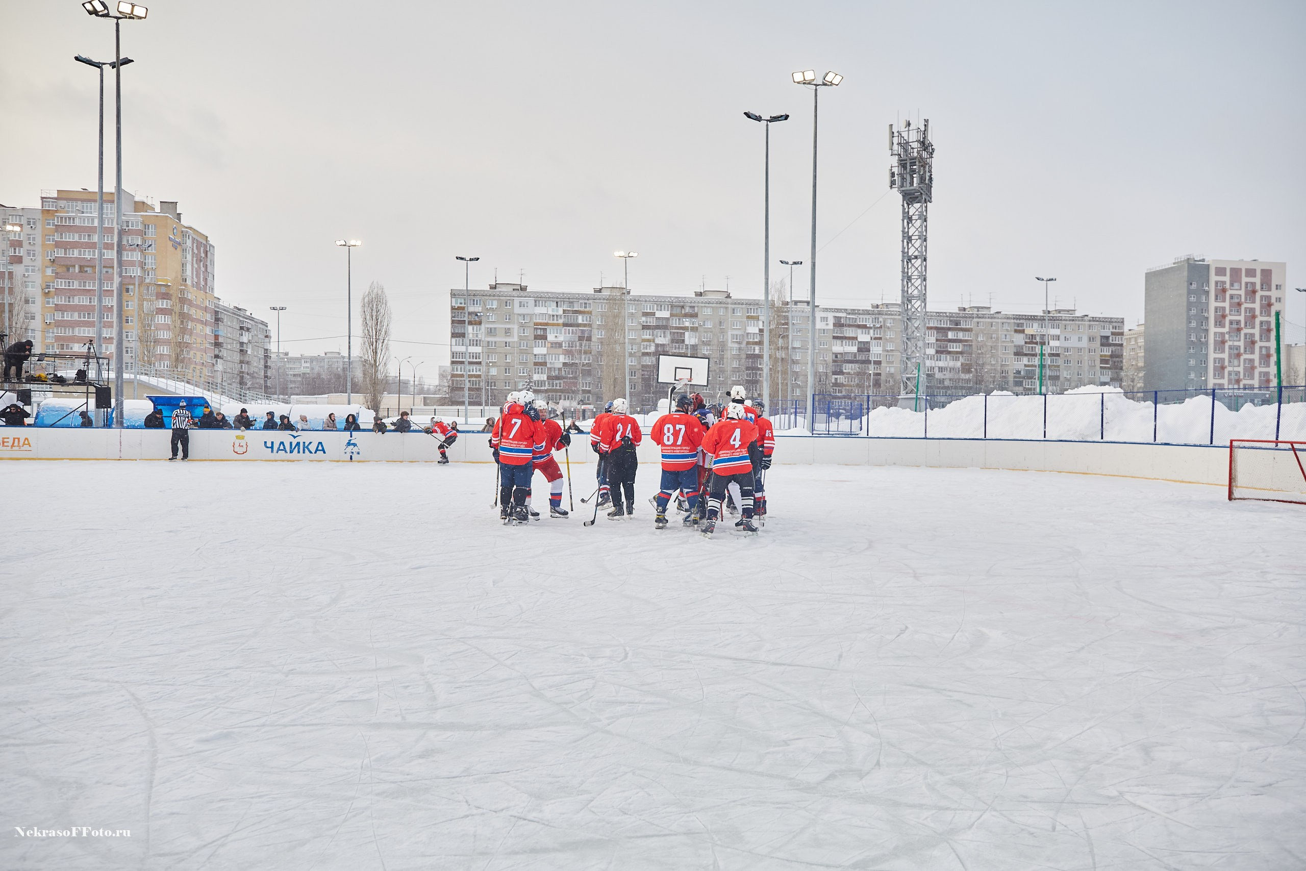 Турнир по хоккею «Русская классика» в рамках Офицерской хоккейной лиги. Спортивный фотограф Некрасов Денис