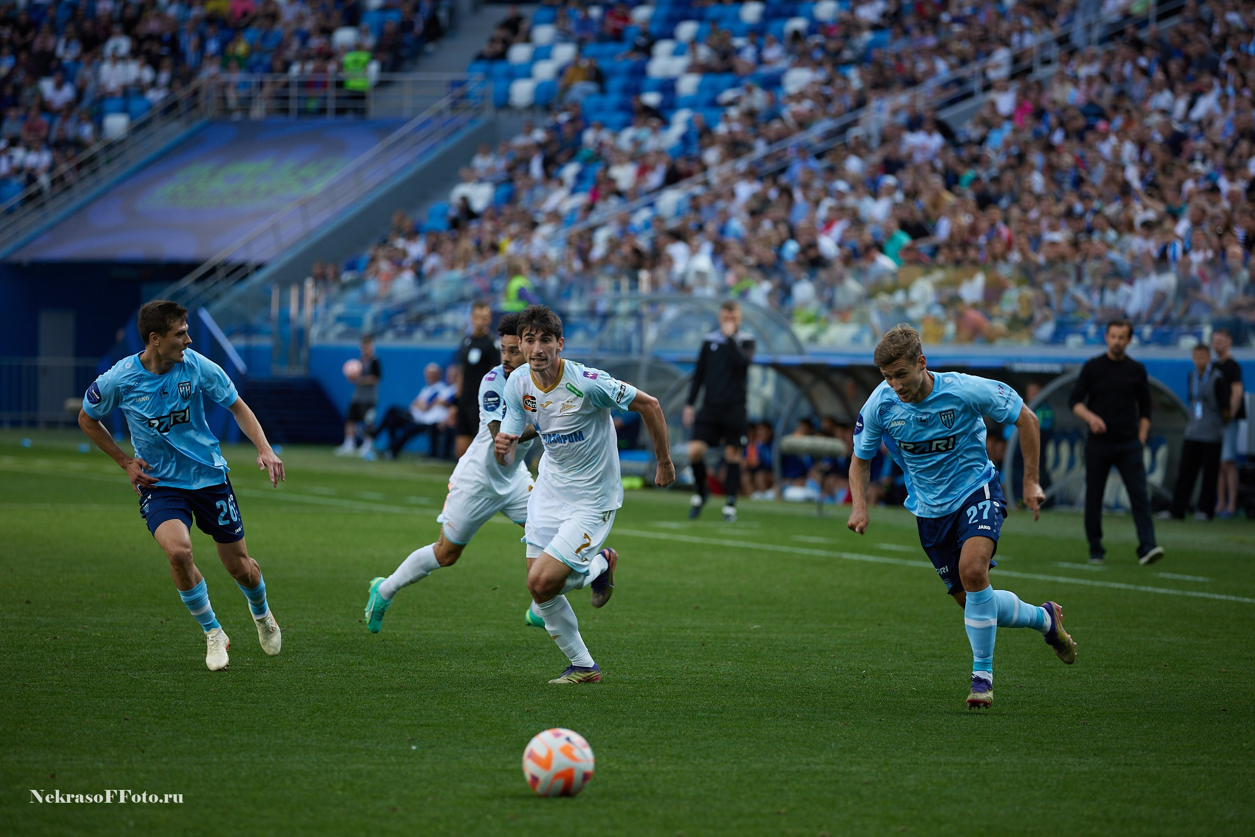 РПЛ ФК Зенит — ФК Пари НН. Спортивный фотограф Некрасов Денис