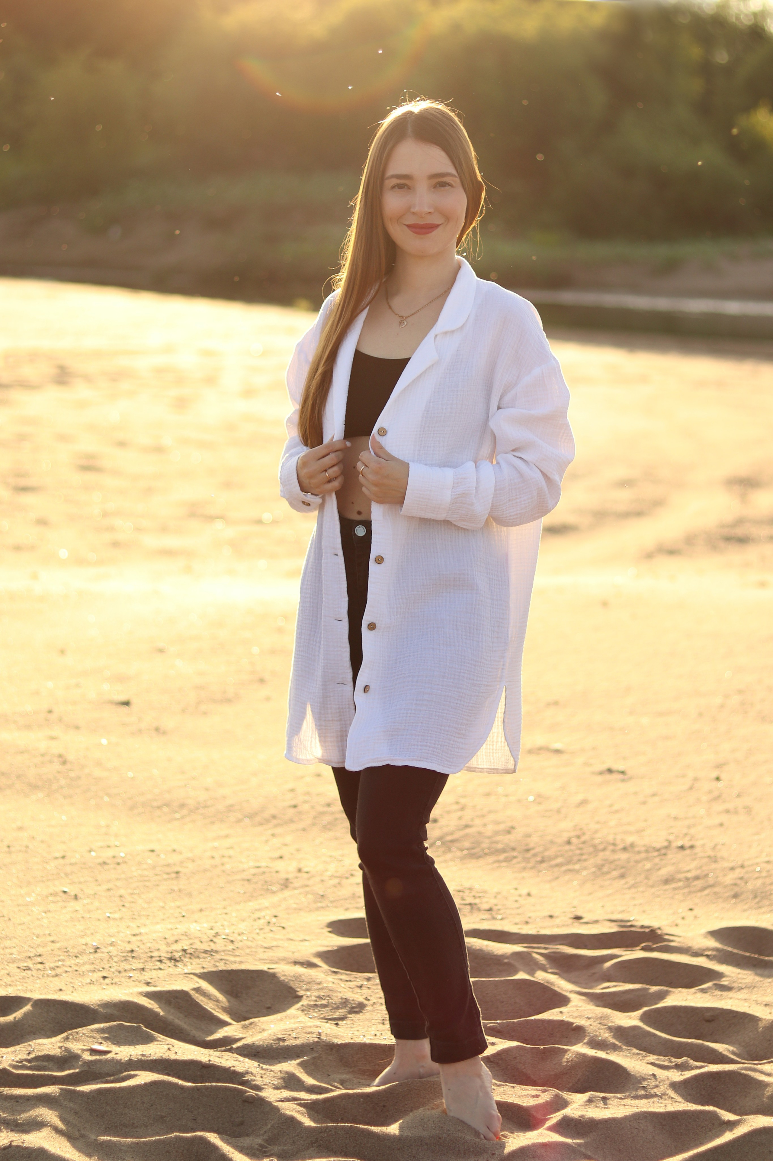 Закат море/река солнце пляж.Киров