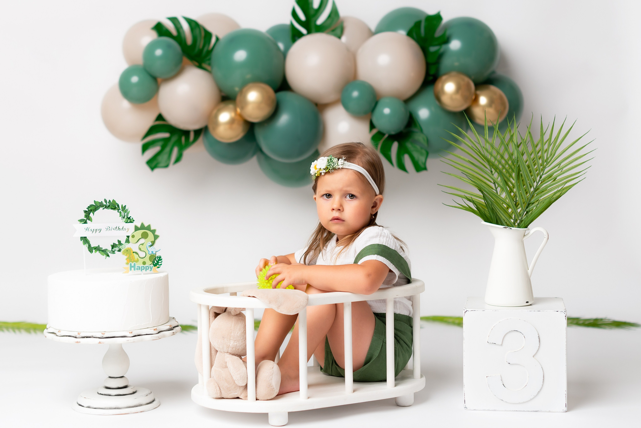 День рождения — 3 года. Детская фотостудия «Мандаринка» | Детский фотограф Краснодар