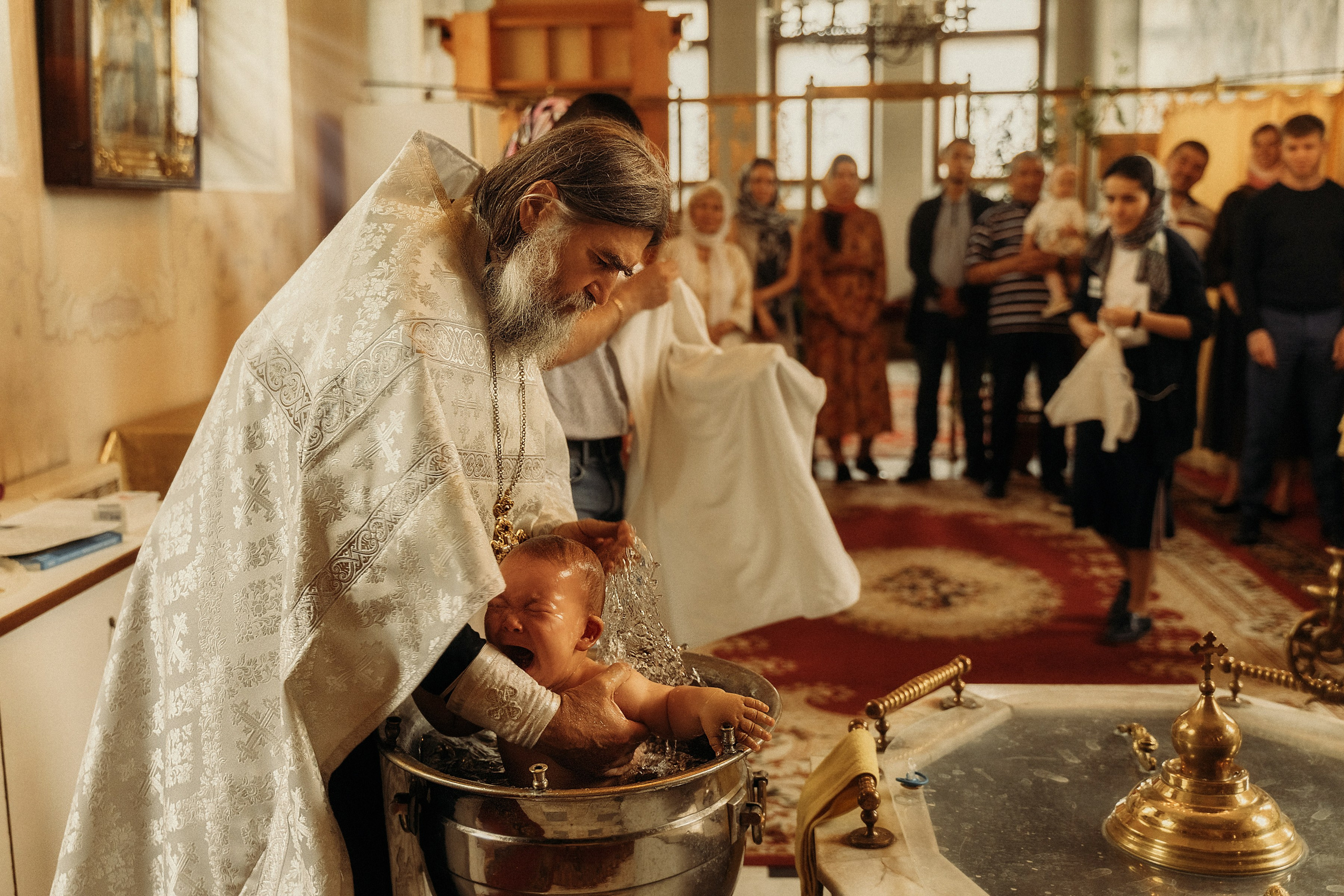 INFANT BAPTISM. Family Photographer Ksenia Kos