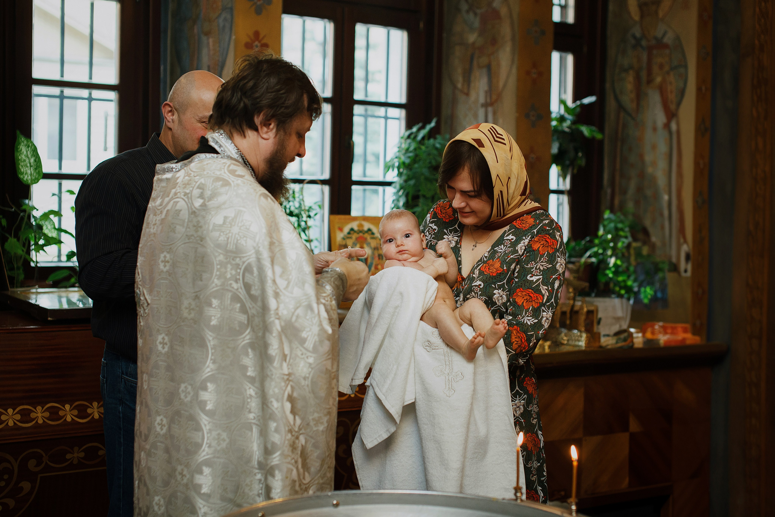 Фотосессия таинства крещения. Фотограф в Москве и Люберцах Анна Ушакова