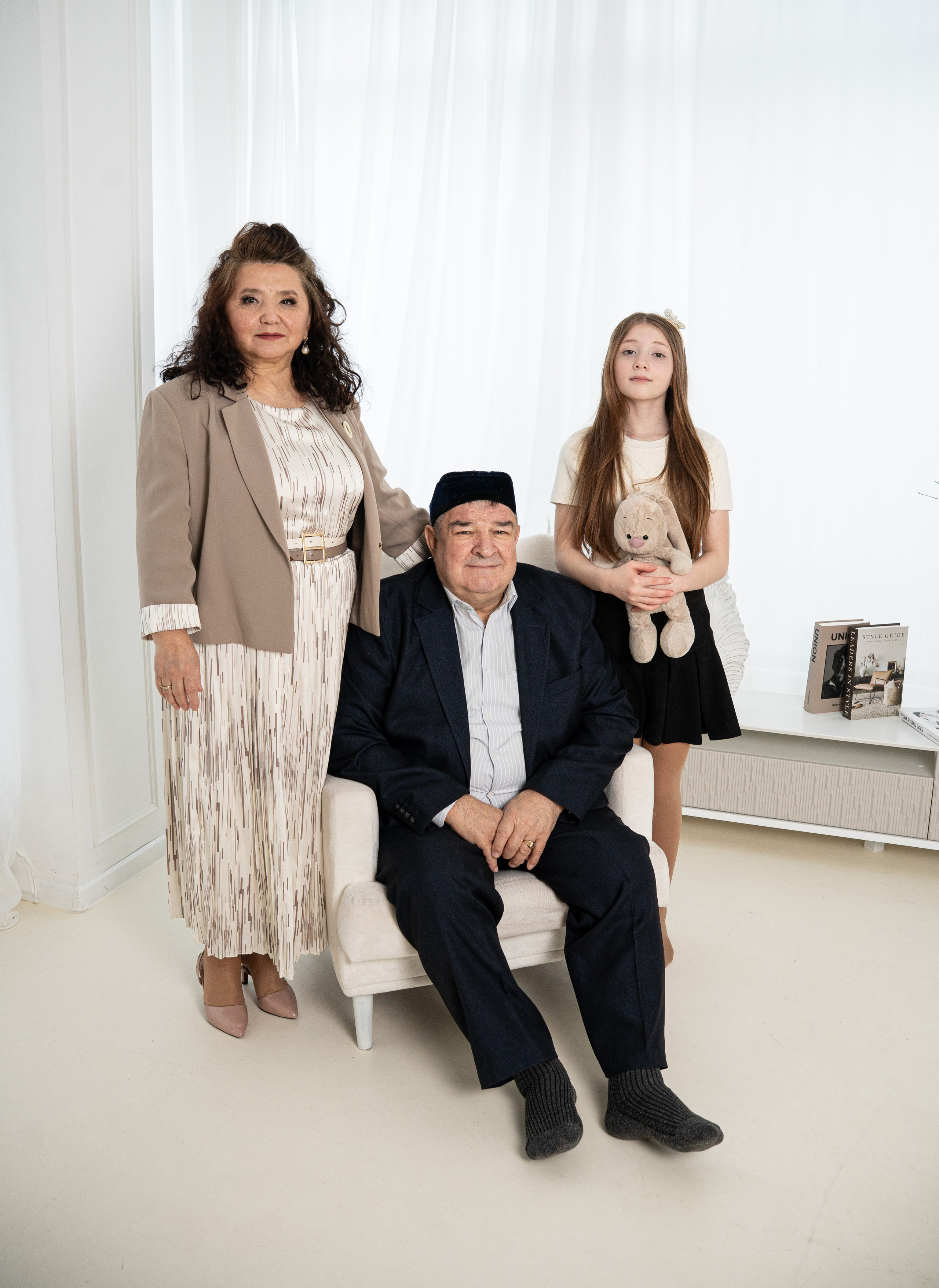 Семейная съёмка для Мадины. Студийный и портретный фотограф в САНКТ-ПЕТЕРБУРГЕИрина Махаон